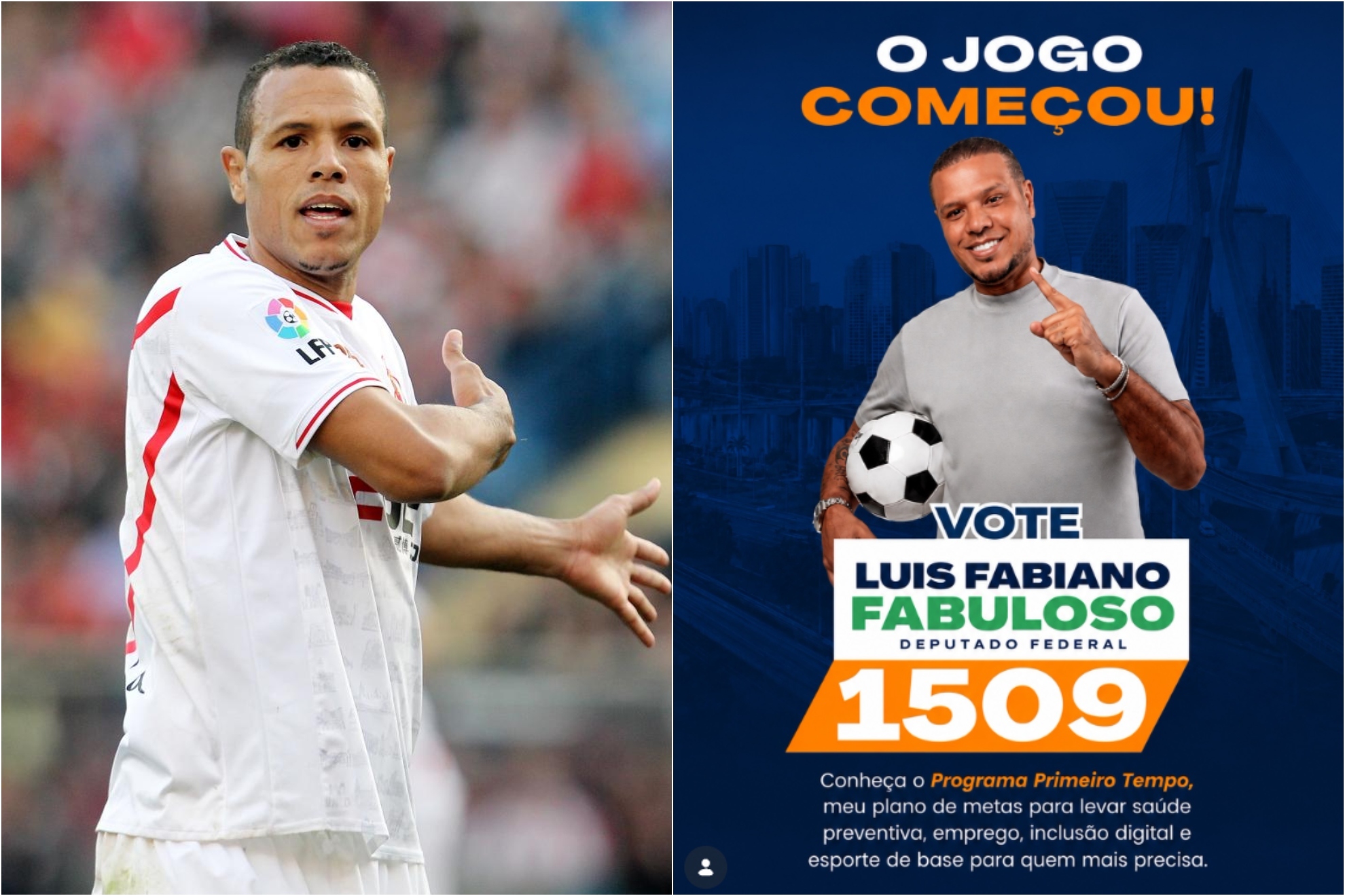 Luis Fabiano da el salto a la política
