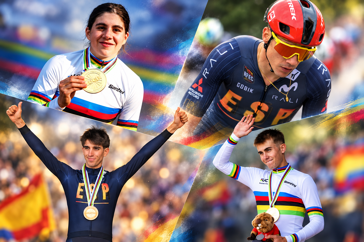 España manda en el mundo, primera en el medallero con 5 medallas: "Y en el Europeo se puede mejorar"