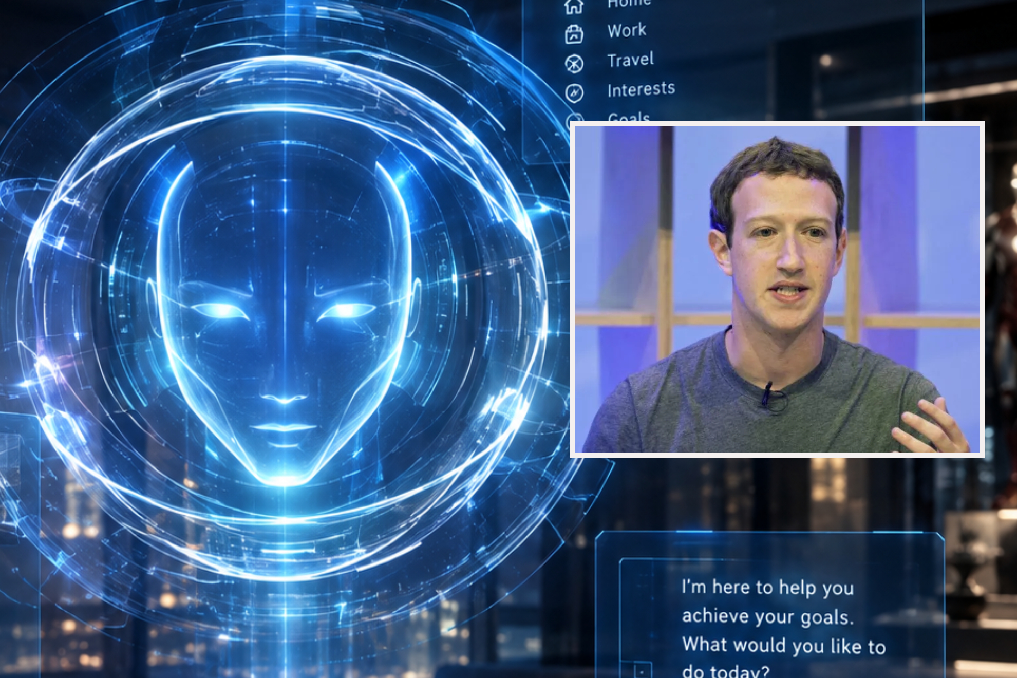 Preguntan a Zuckerberg por el futuro inmediato de la tecnología y su respuesta aterra por la función de la IA: “Todos vamos a tener uno”