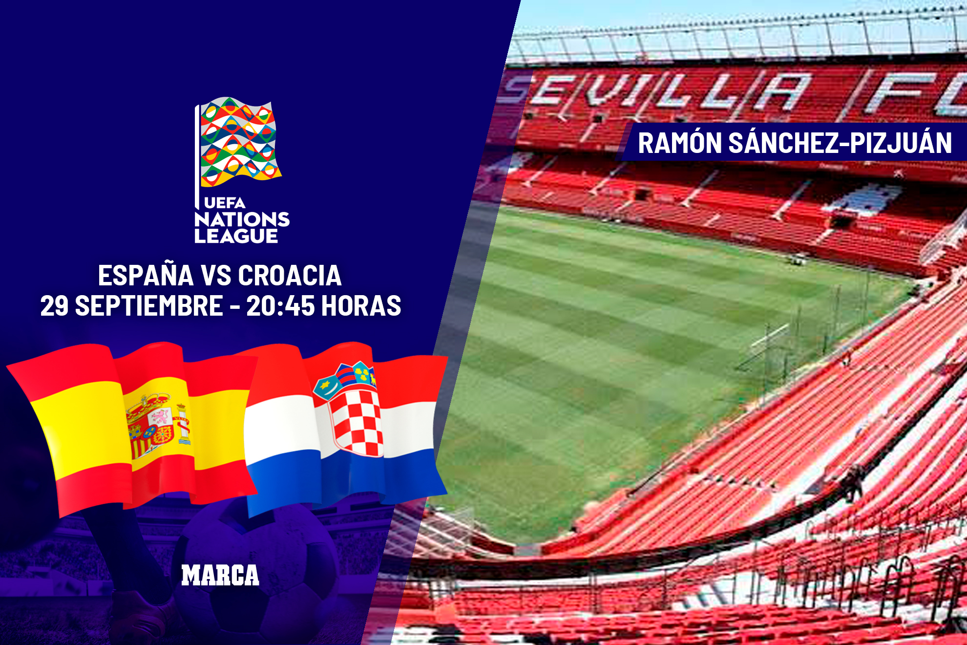 Alineaciones probables de España y Croacia en la segunda jornada de la Liga de las Naciones