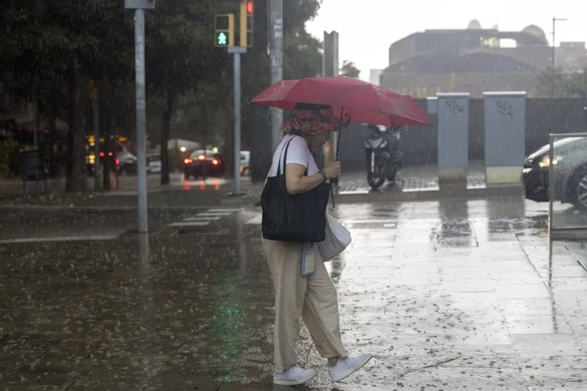 El temporal de lluvias siembra el temor en Sant Cugat ante la alerta máxima por inundaciones en Barcelona: “Ha habido un poco de pánico”