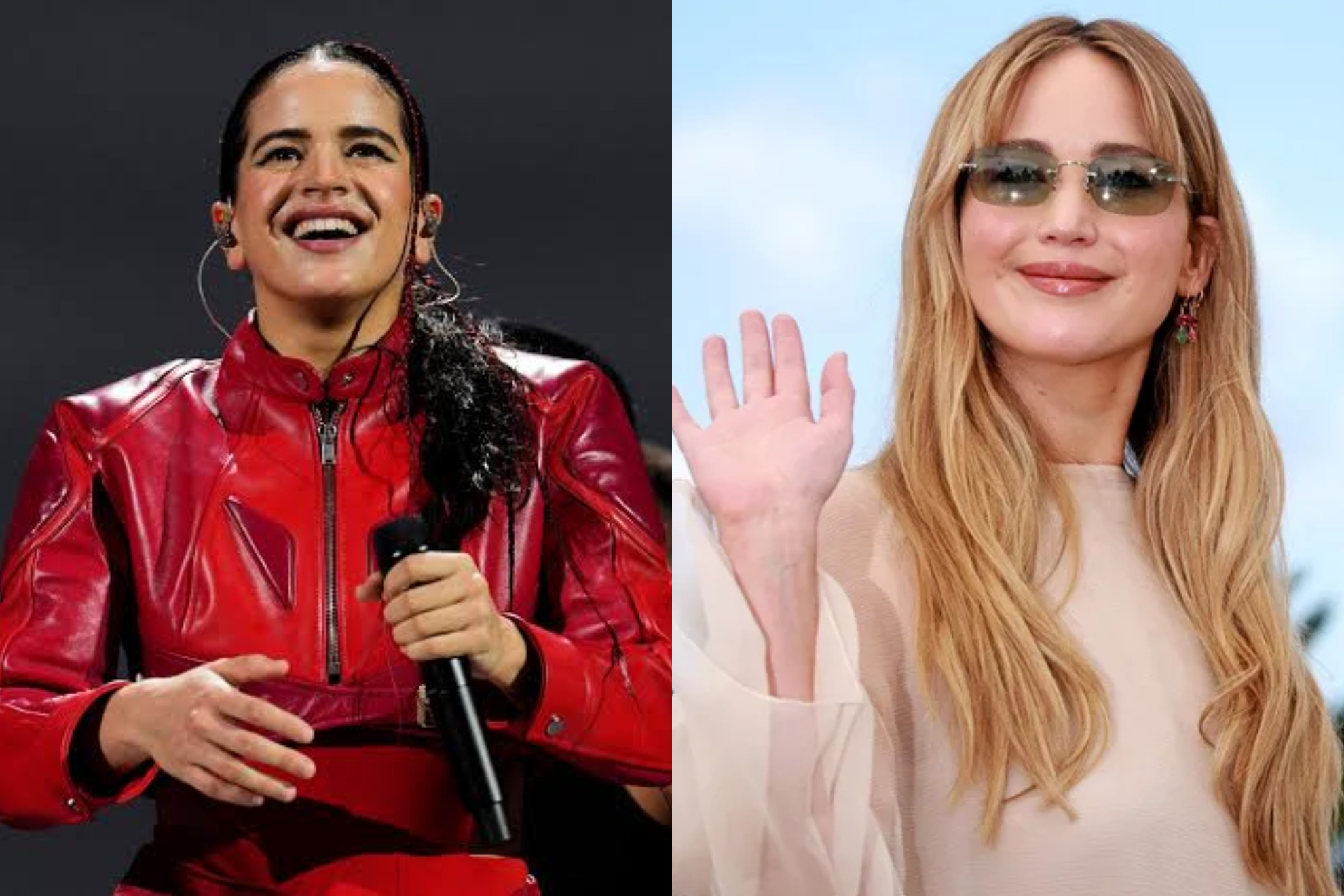 Jennifer Lawrence se rinde a Rosalía: “La Perla' es mi canción favorita, he aprendido español por ella”