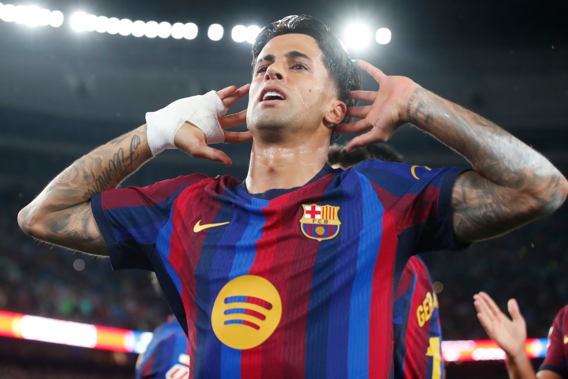 Joao Cancelo, el incombustible lateral del Barça