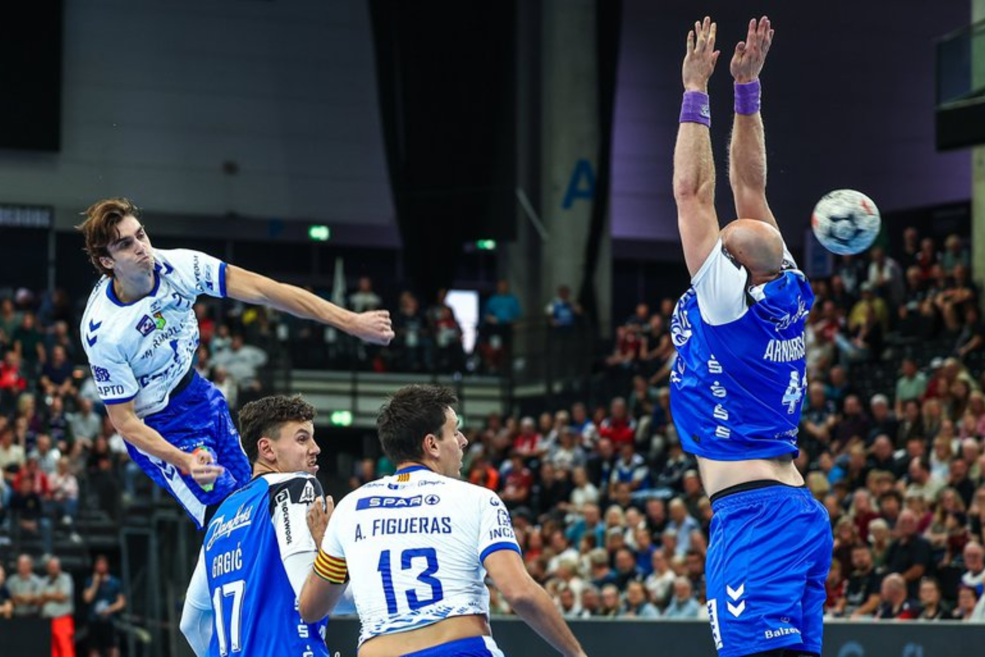 El Flensburg impone su favoritismo ante el Balonmano Granollers