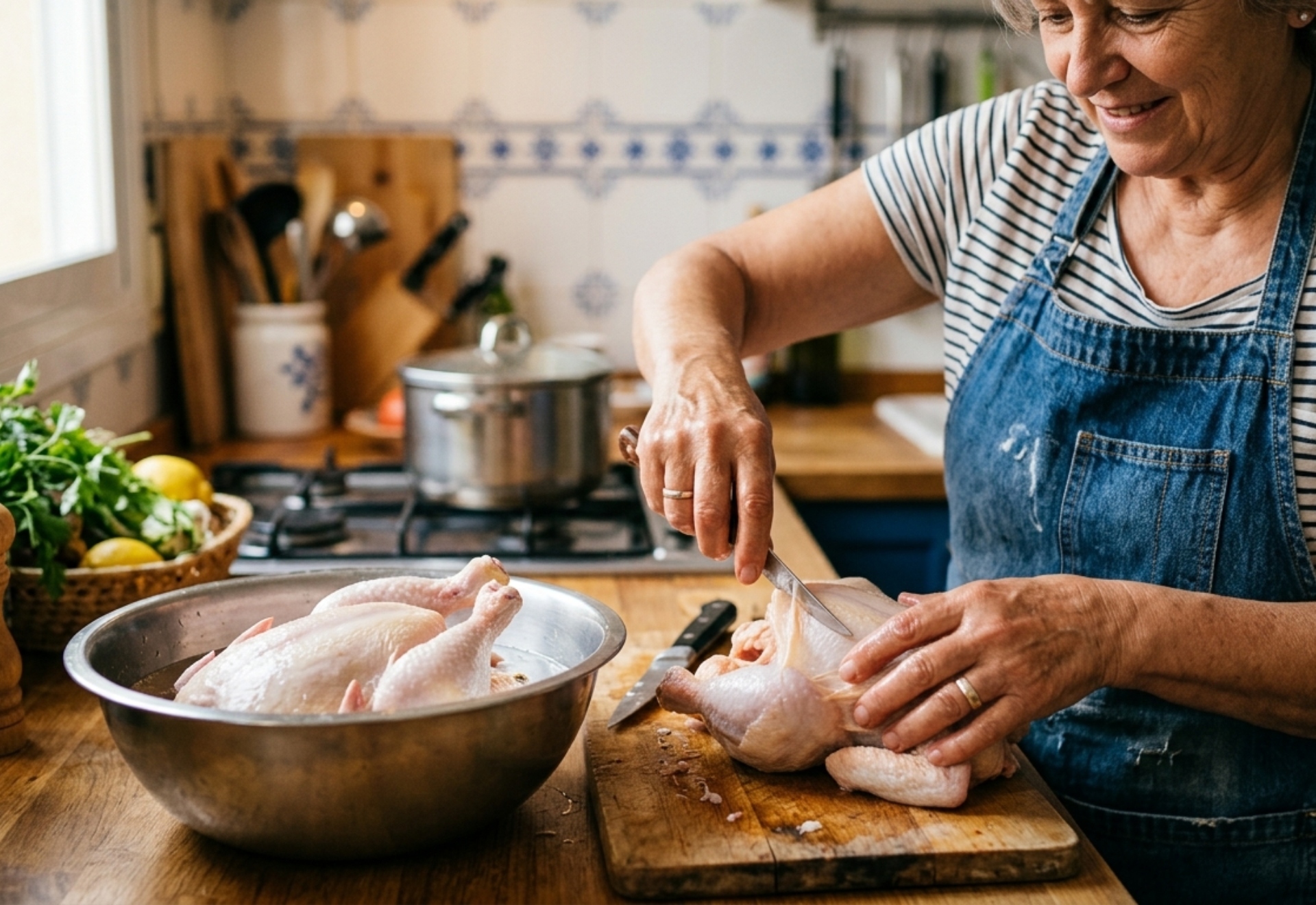 Dani García, chef: "Para que el pollo quede jugoso, el truco no es la sal, es dejarlo reposar unos minutos antes de servir"