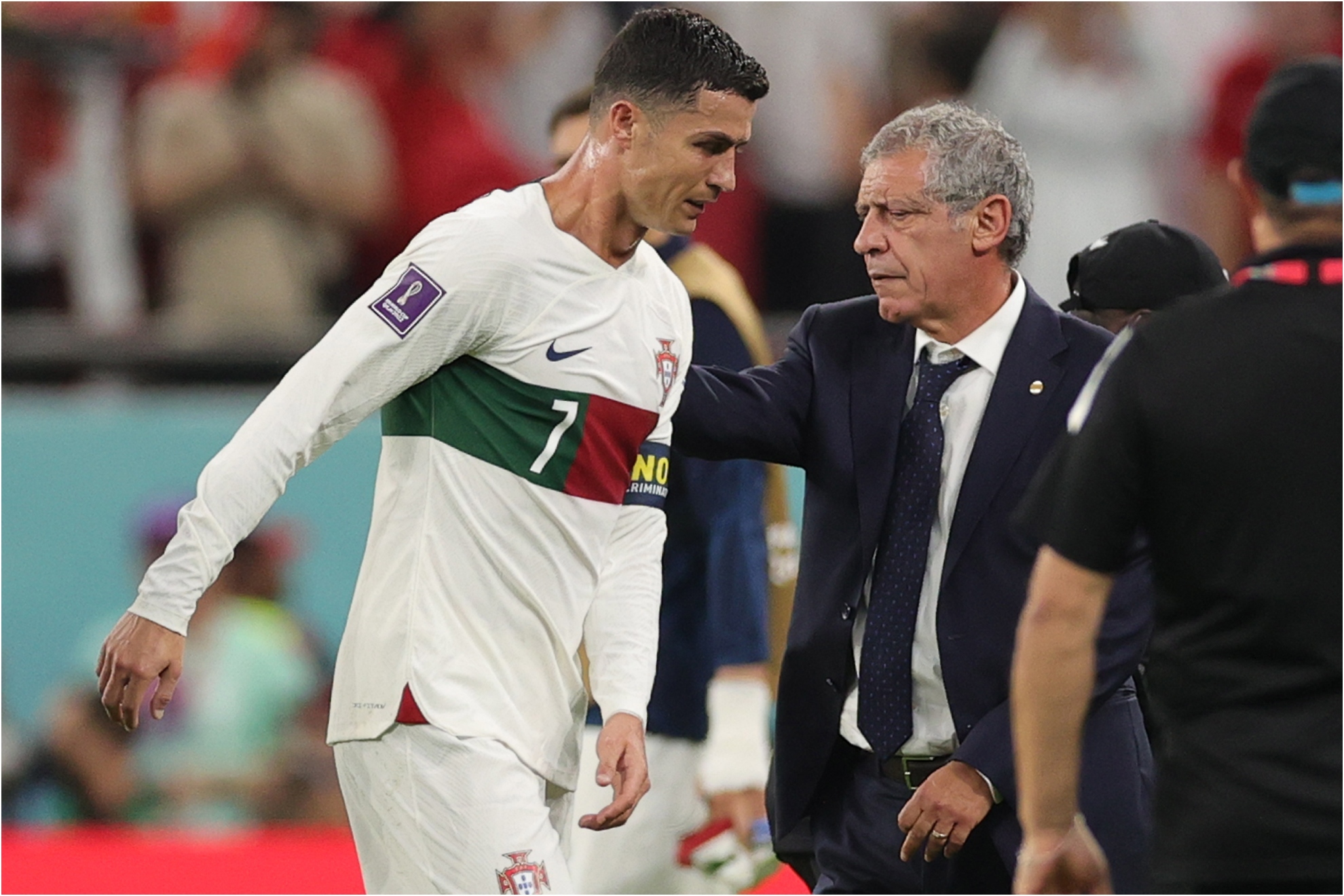 Cristiano, reincidente: "Fui a explicarle que no iba a jugar y lo malinterpretó"