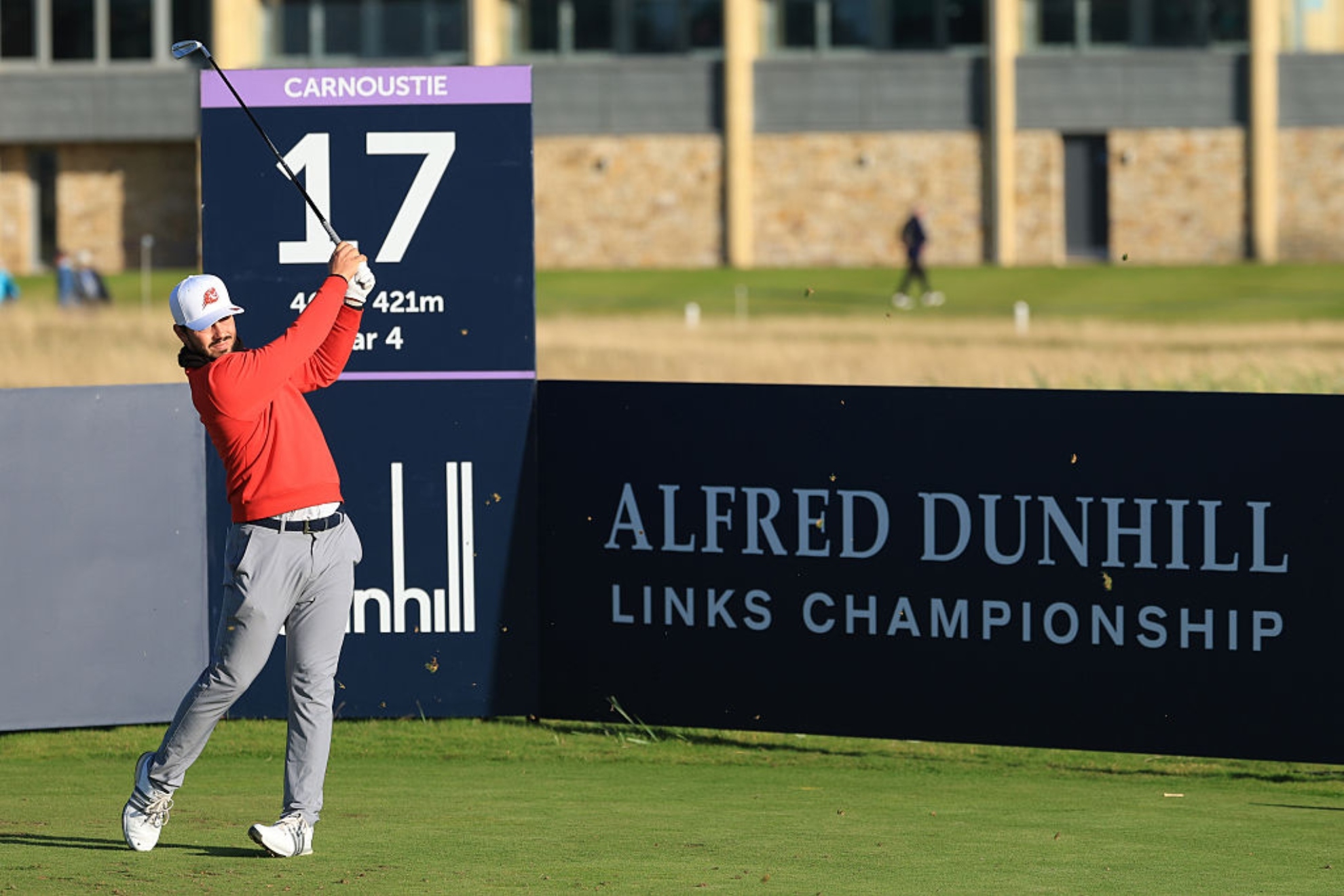 Josele Ballester comienza entonado el Dunhill Links
