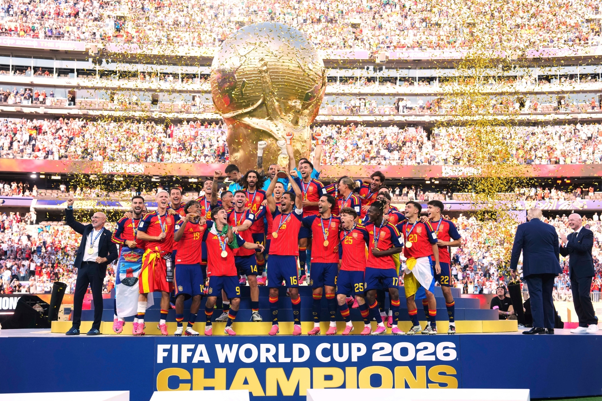 Un 70 % de catalanes quería que la selección española ganase el Mundial