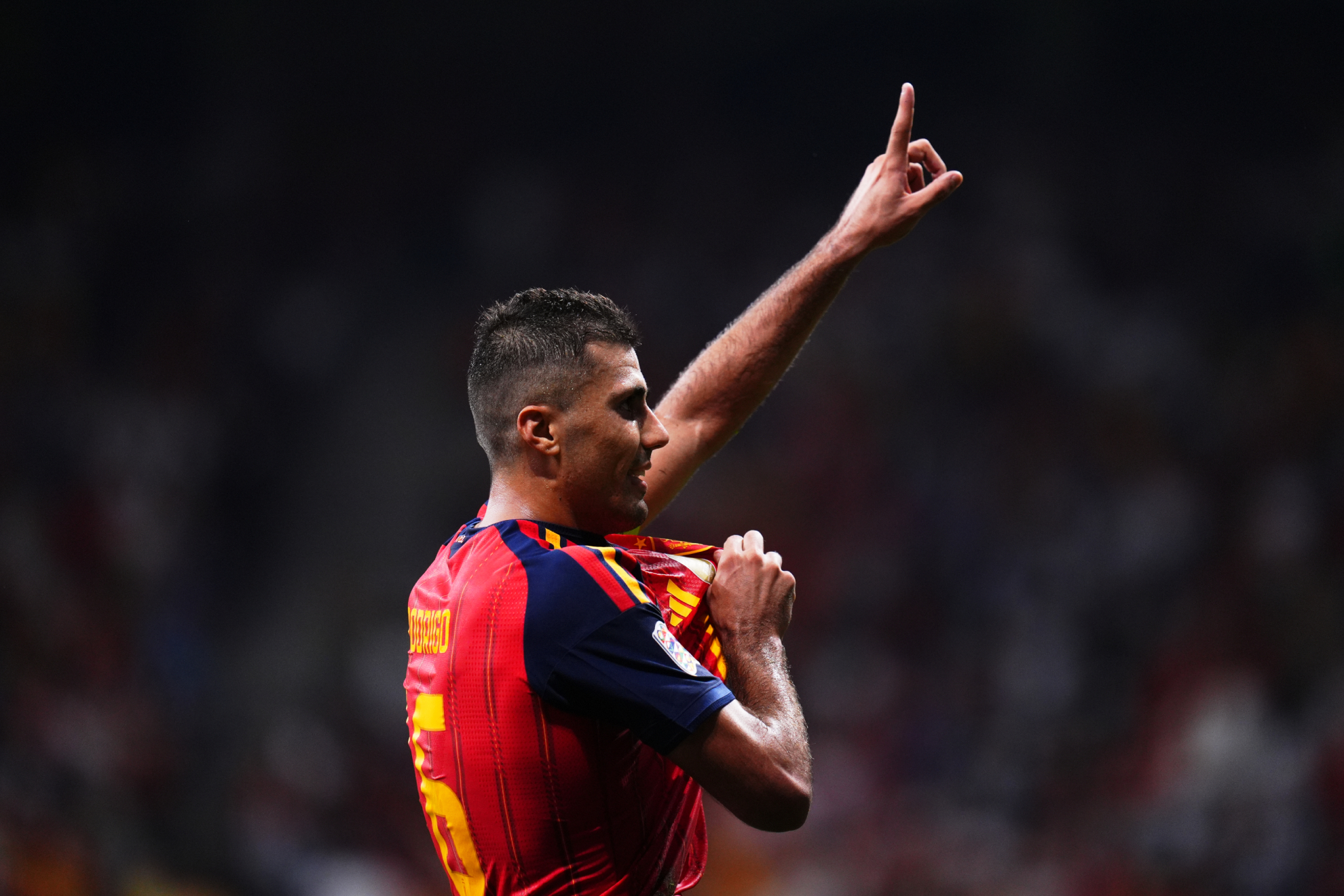 Rodri canta gol más de dos años después