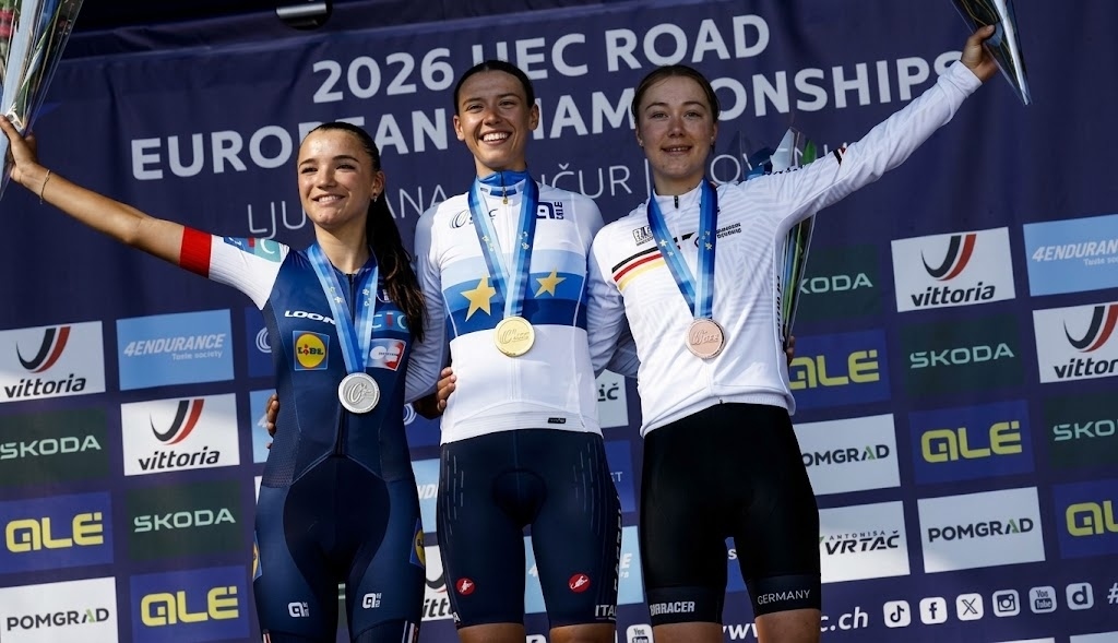 La italiana Azurra Ballan, campeona de Europa júnior, y Alejandra Neira termina séptima