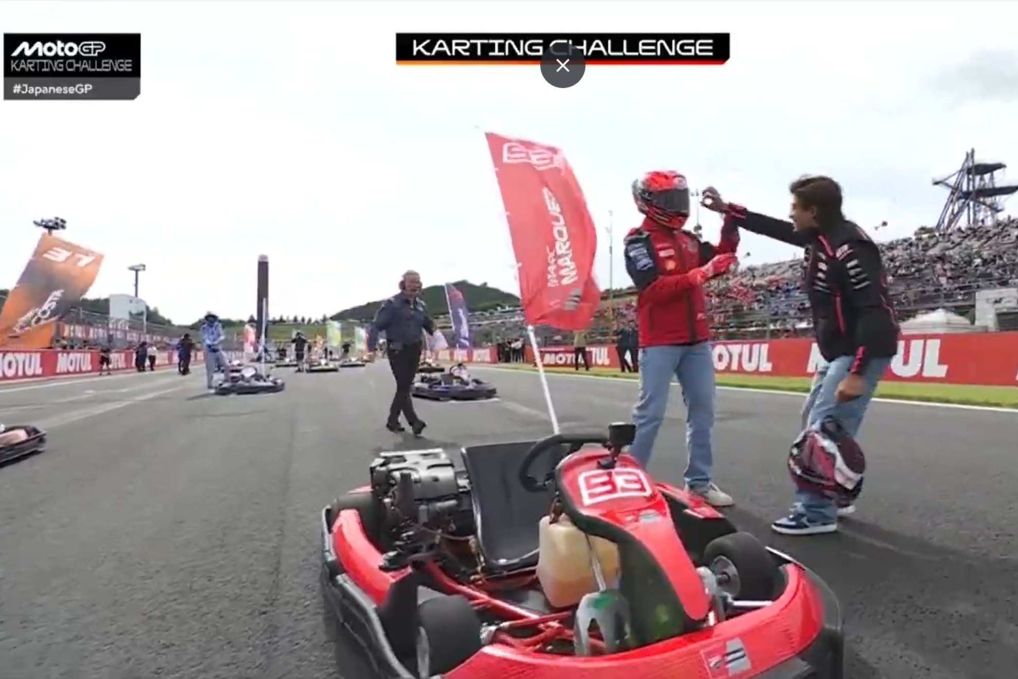 Marc Márquez no quiso correr con karts: "Estamos para luchar por campeonatos, no para el cachondeo"