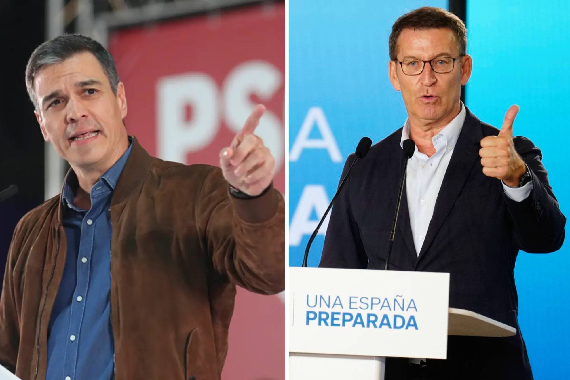 Candidatos de cada partido para las elecciones generales 29N: quién se presenta en PSOE, PP, Vox y Podemos