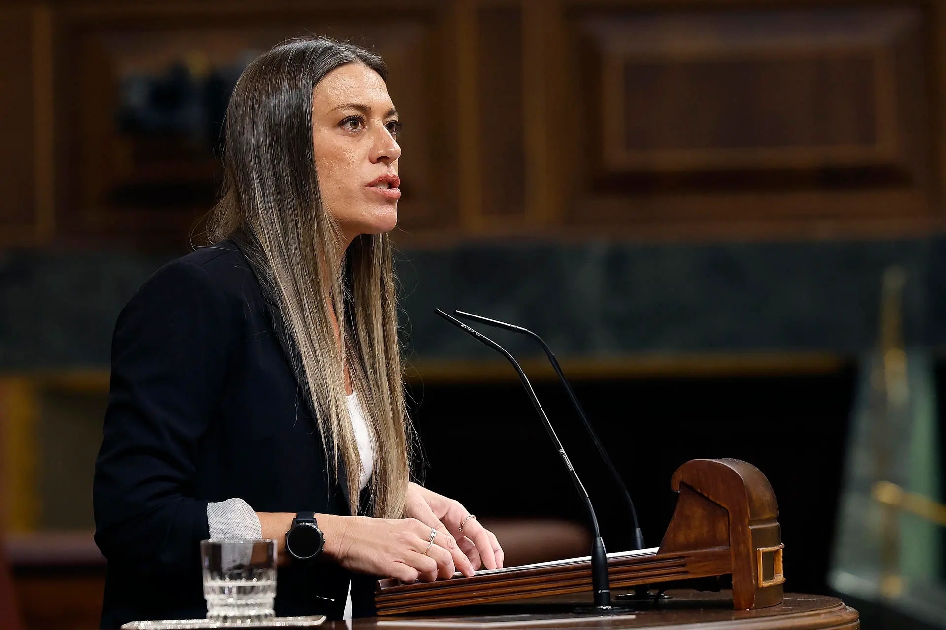 Miriam Nogueras, de Junts: "Pedro Sánchez ha usado el dolor y el sufrimiento de mucha gente"