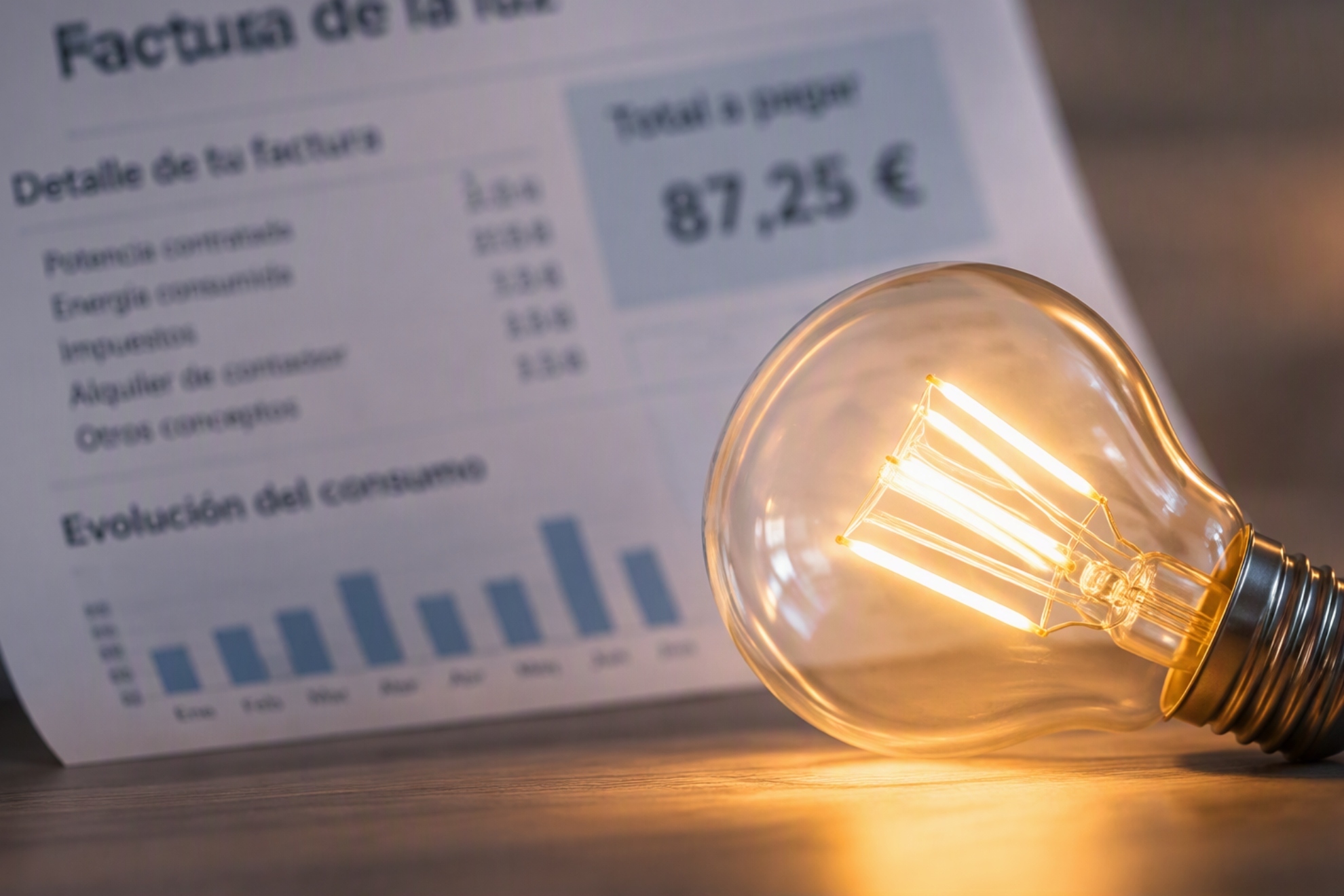 El precio de la luz marca máximos históricos otra vez desde 2022