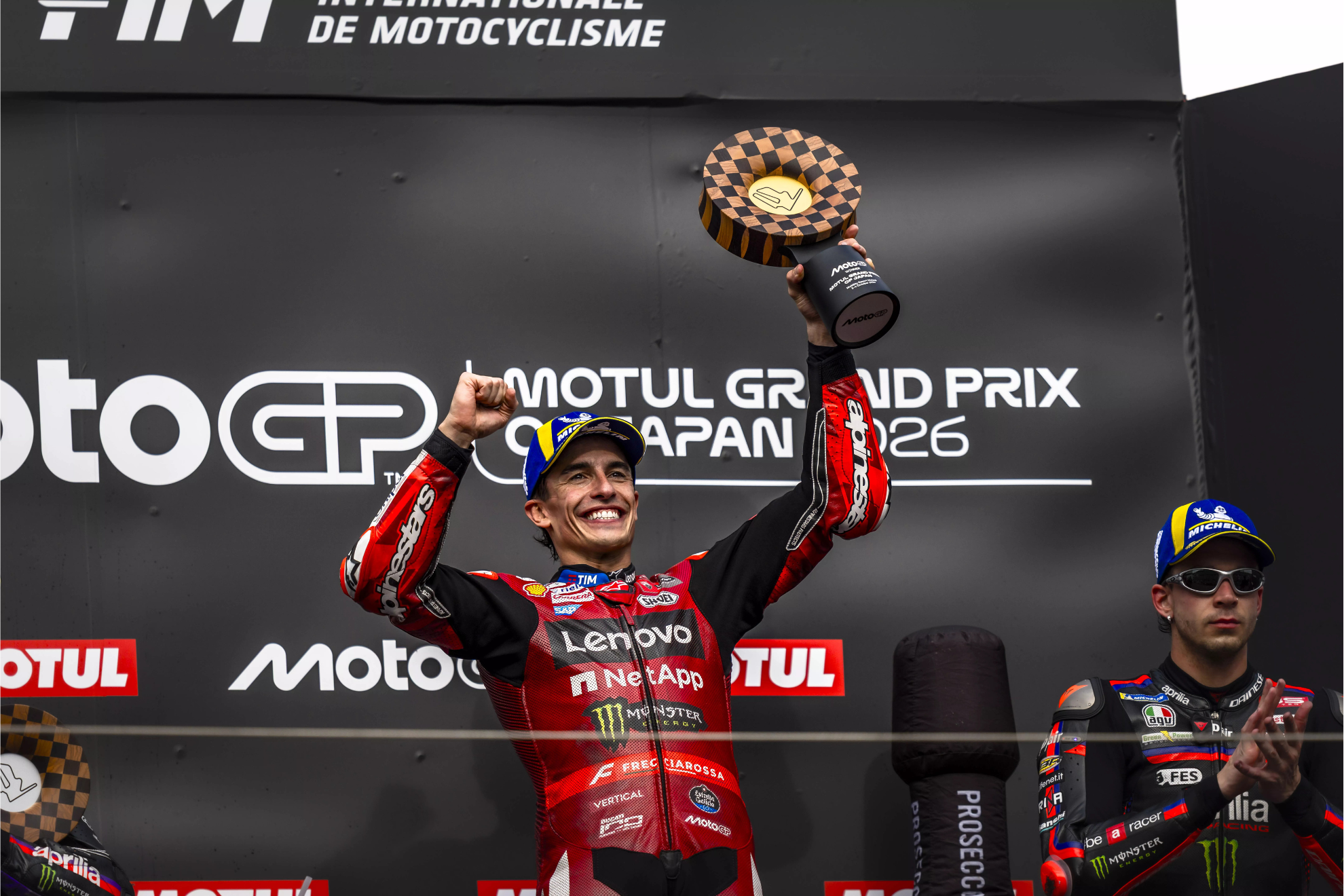 Marc Márquez completó su Daruma