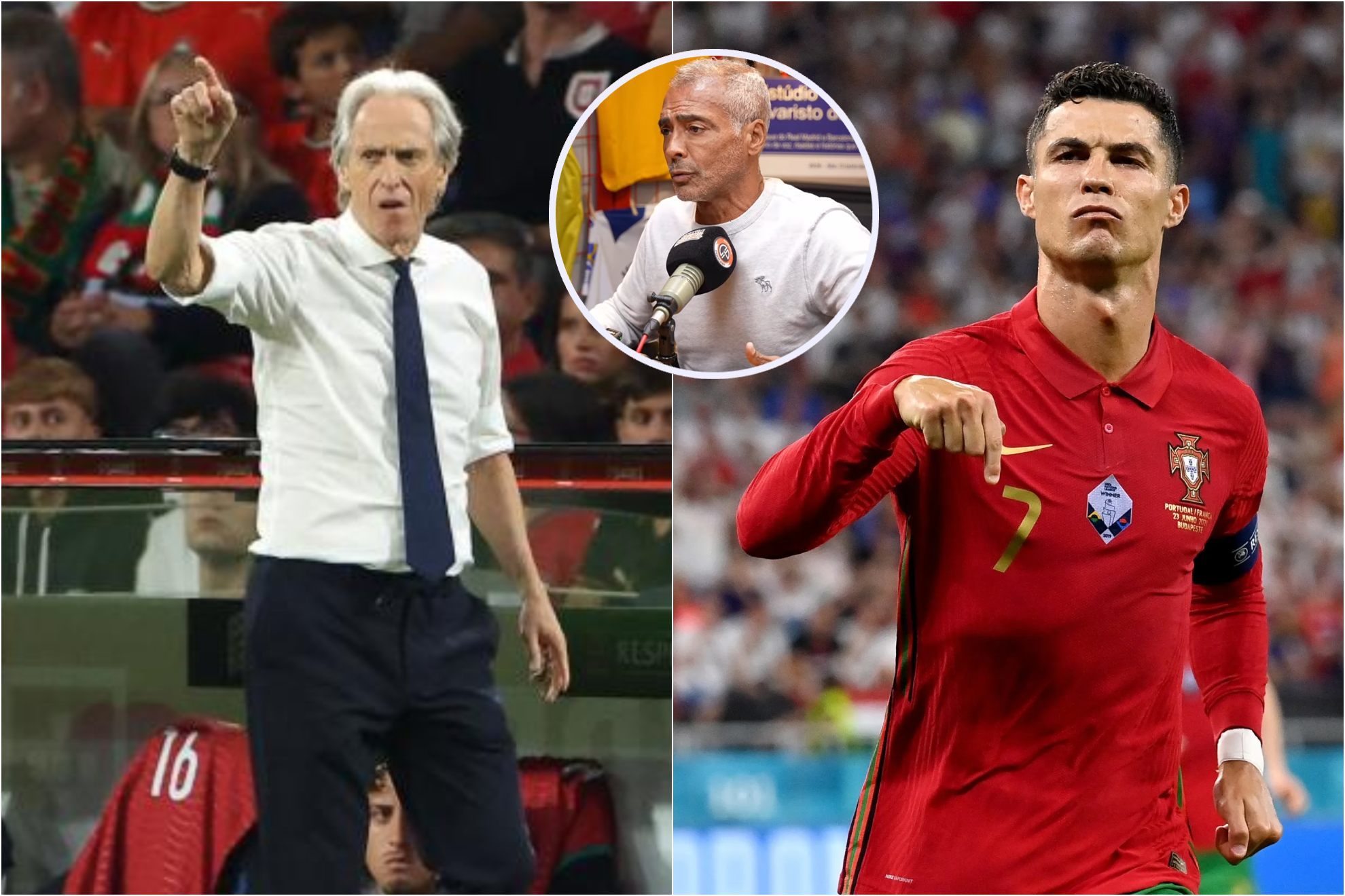 Romario defiende a Cristiano: "Su error fue no mandar a Jorge Jesus a tomar por culo"