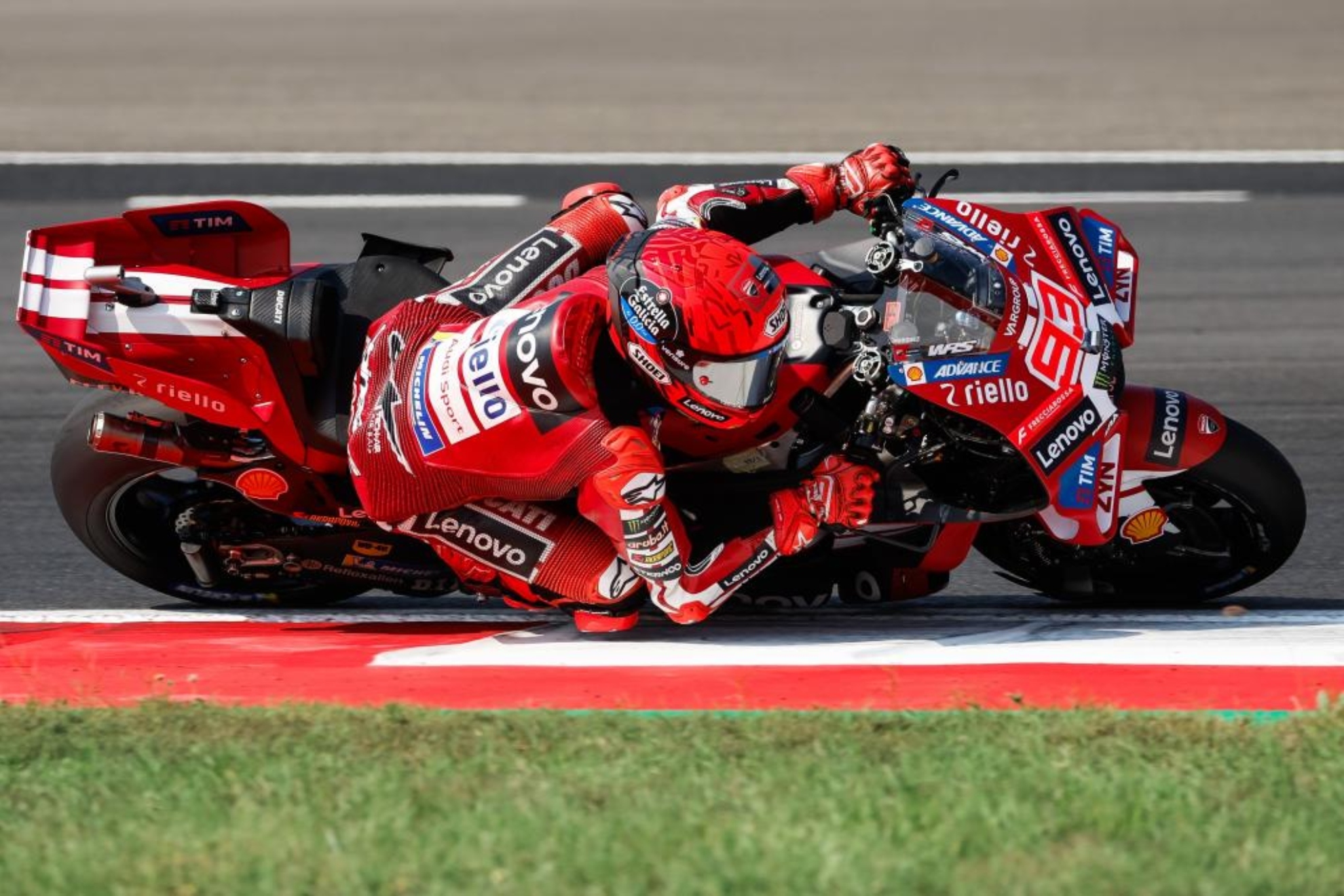 Marc Márquez: "El resultado ha sido: cero puntos Martín y menos tres, Bezzecchi"