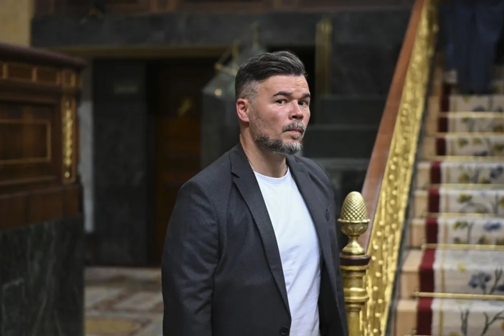 Gabriel Rufián encabeza la lista de ERC para las elecciones pero no descarta alianzas con otros partidos: "No voy a entrar en culebrones"