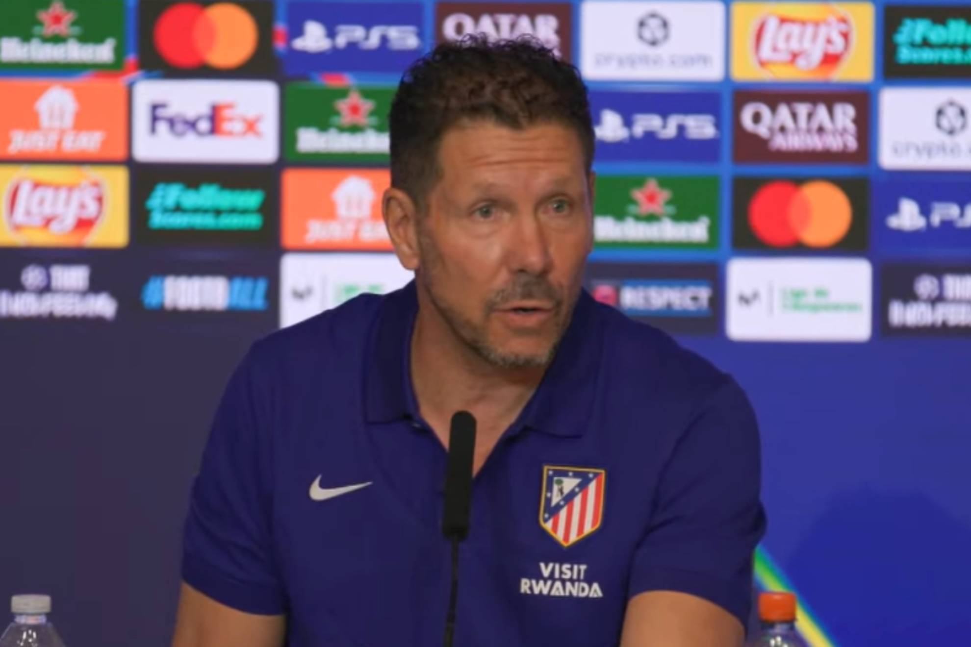 Simeone: "¿Final en el Metropolitano? Vamos al partido a partido, en eso somos fuertes"