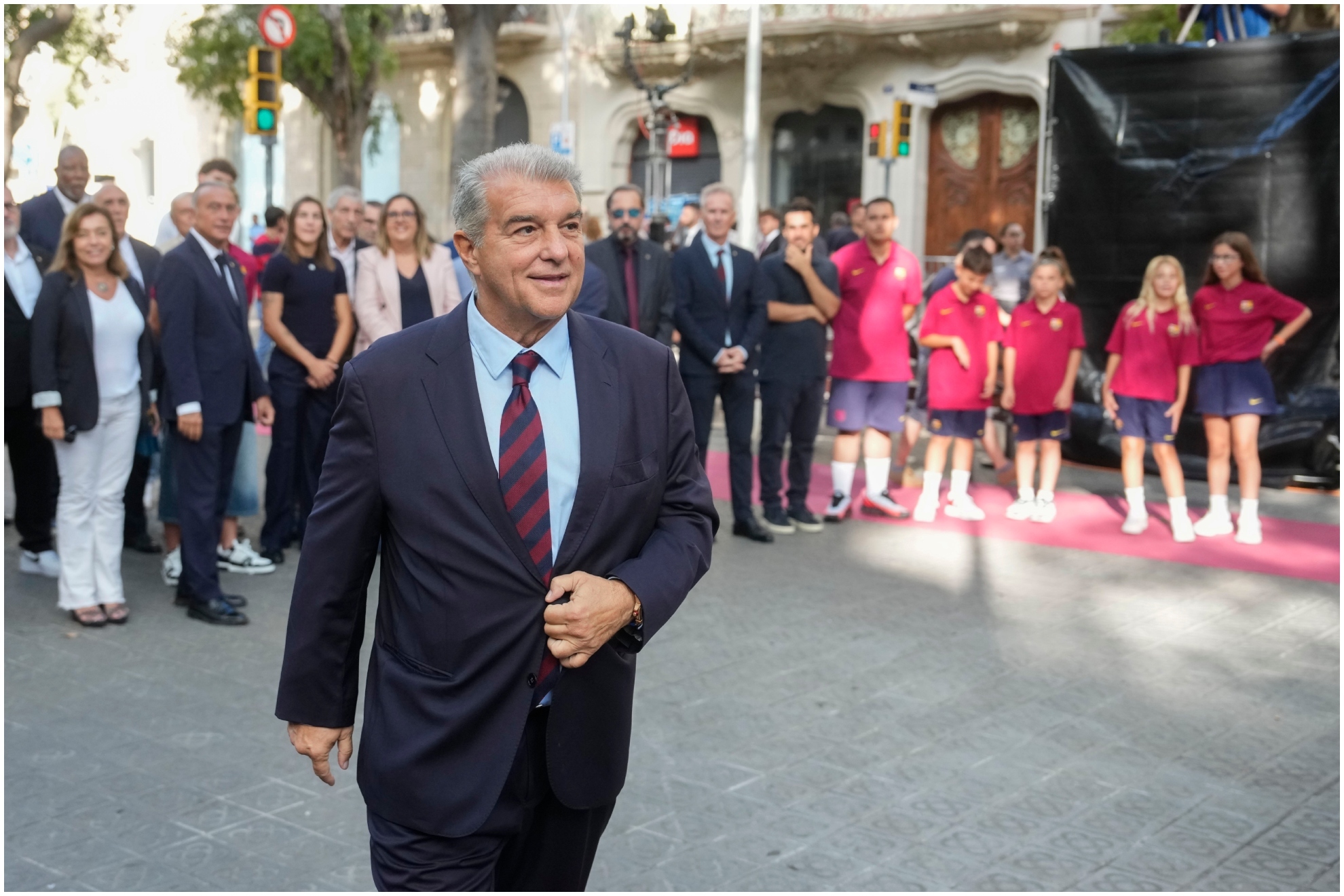 Laporta: "El Barça es el equipo que mejor fútbol juega de Europa"