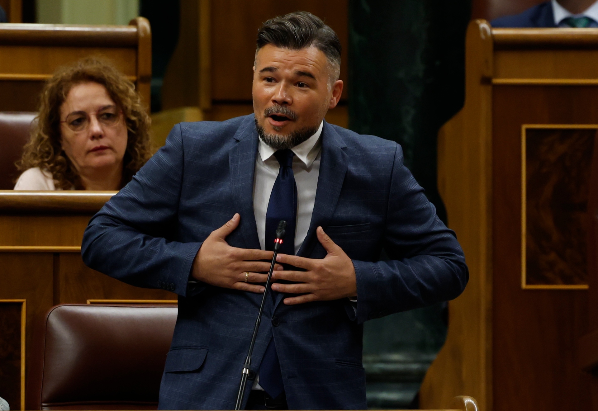 Gabriel Rufián, portavoz de ERC: "Un Gobierno de izquierdas no puede actuar como una ambulancia"