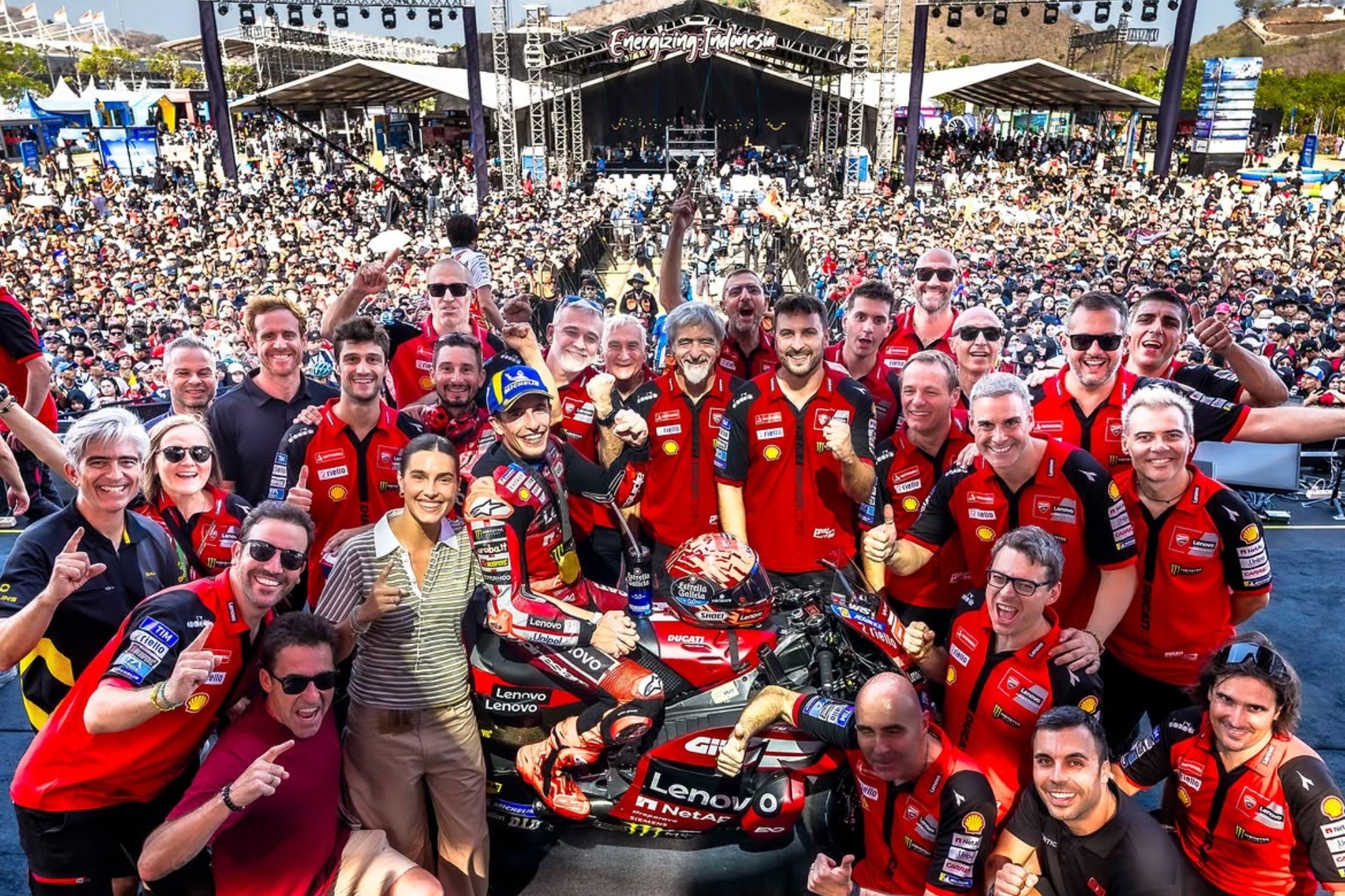 Lo que no se vio de Marc Márquez en Indonesia: "Acabé bien, pero no delante"