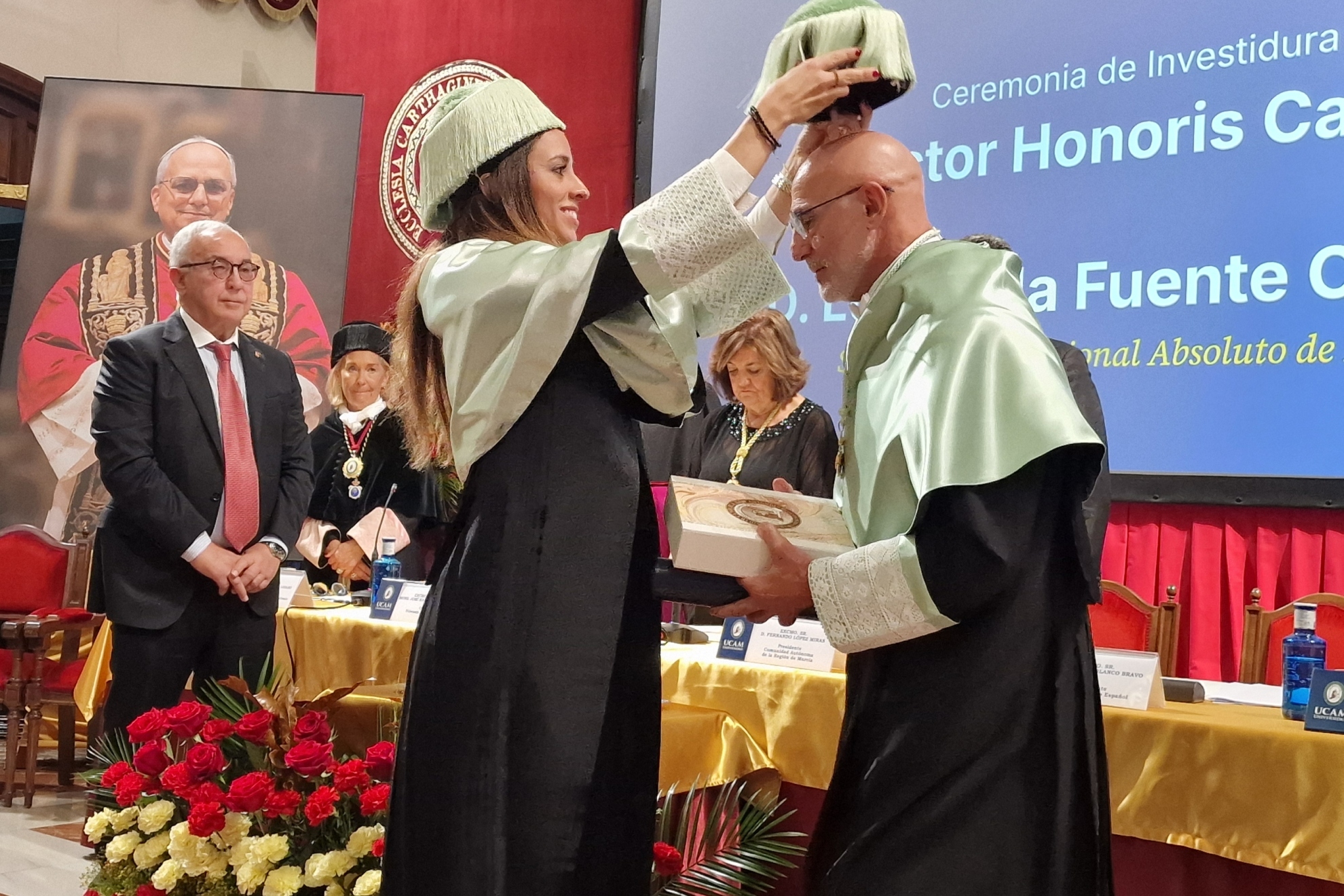 Luis de la Fuente, doctor 'honoris causa' de la UCAM