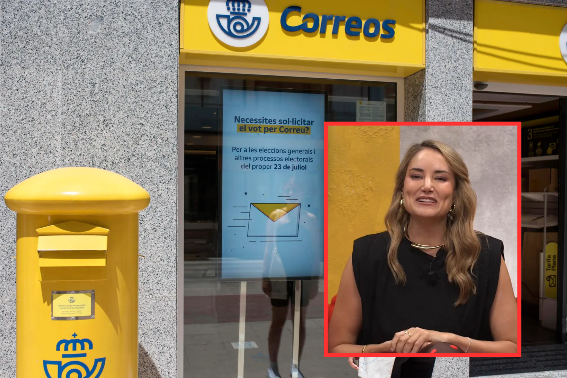 Alba Carrillo pide que se vote por Correos: “No porque seamos rojos, sino porque hay un sistema absolutamente democrático”