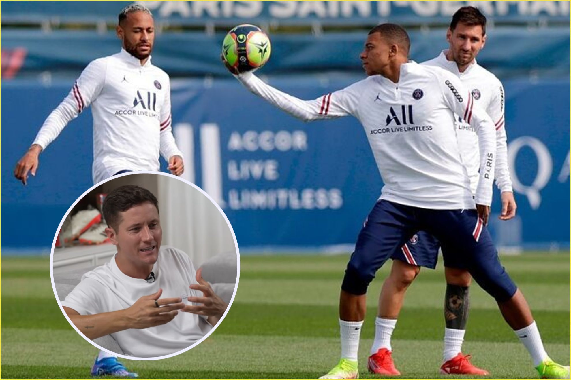 Ander Herrera, sobre lo que es jugar con Messi, Neymar y Mbappé: "y añadiría un cuarto monstruo"