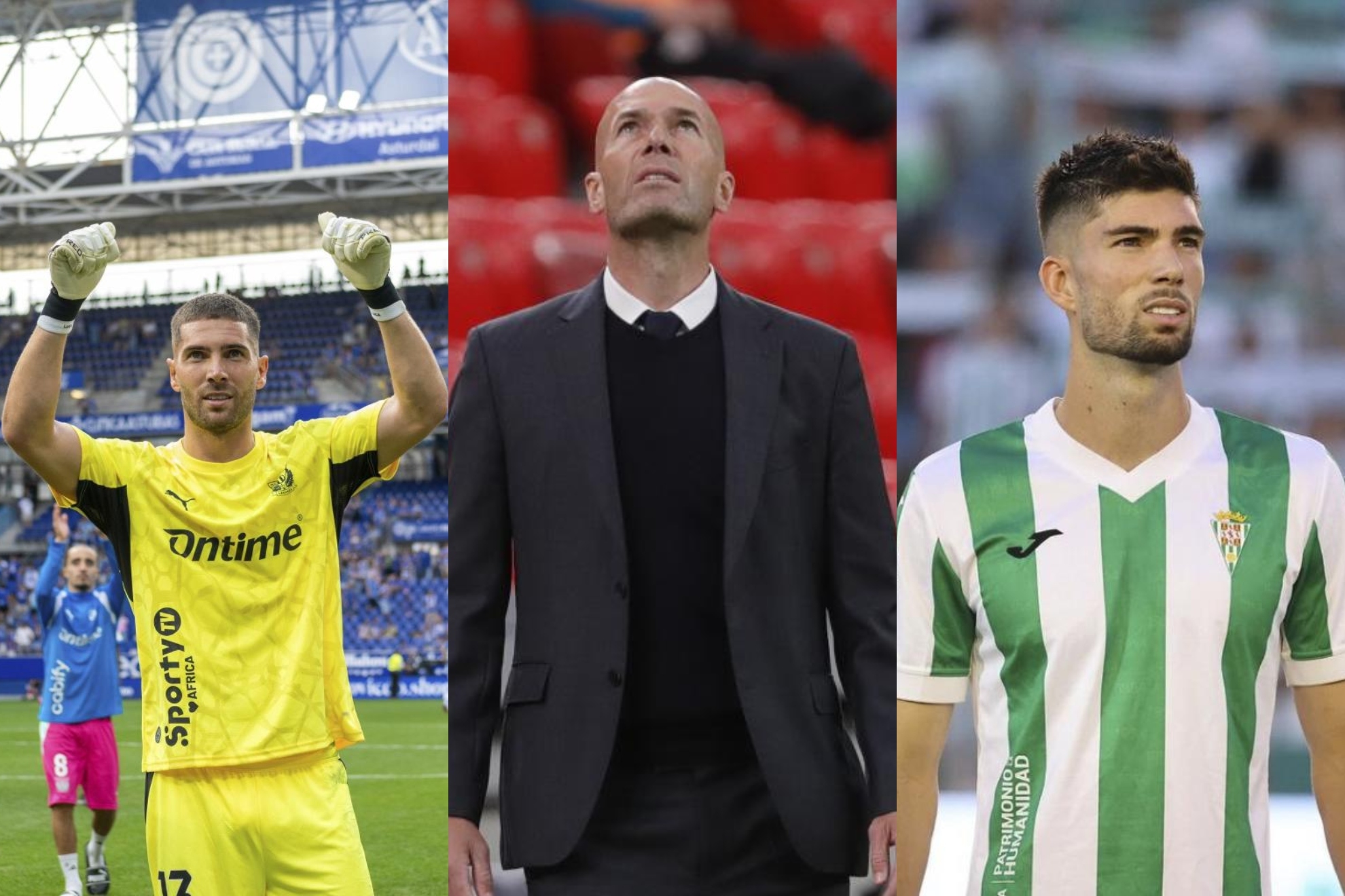 Zinedine Zidane, como Alejandro Sanz, con el 'Corazón partío'
