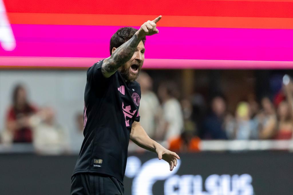 Messi brilla con doblete y asistencia en el triunfo de Inter Miami ante Atlanta United