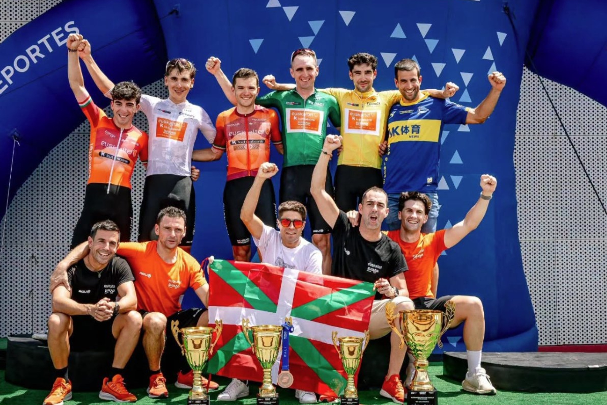 Euskaltel-Euskadi renueva a Alustiza e Isasa y da continuidad a dos corredores de su cantera