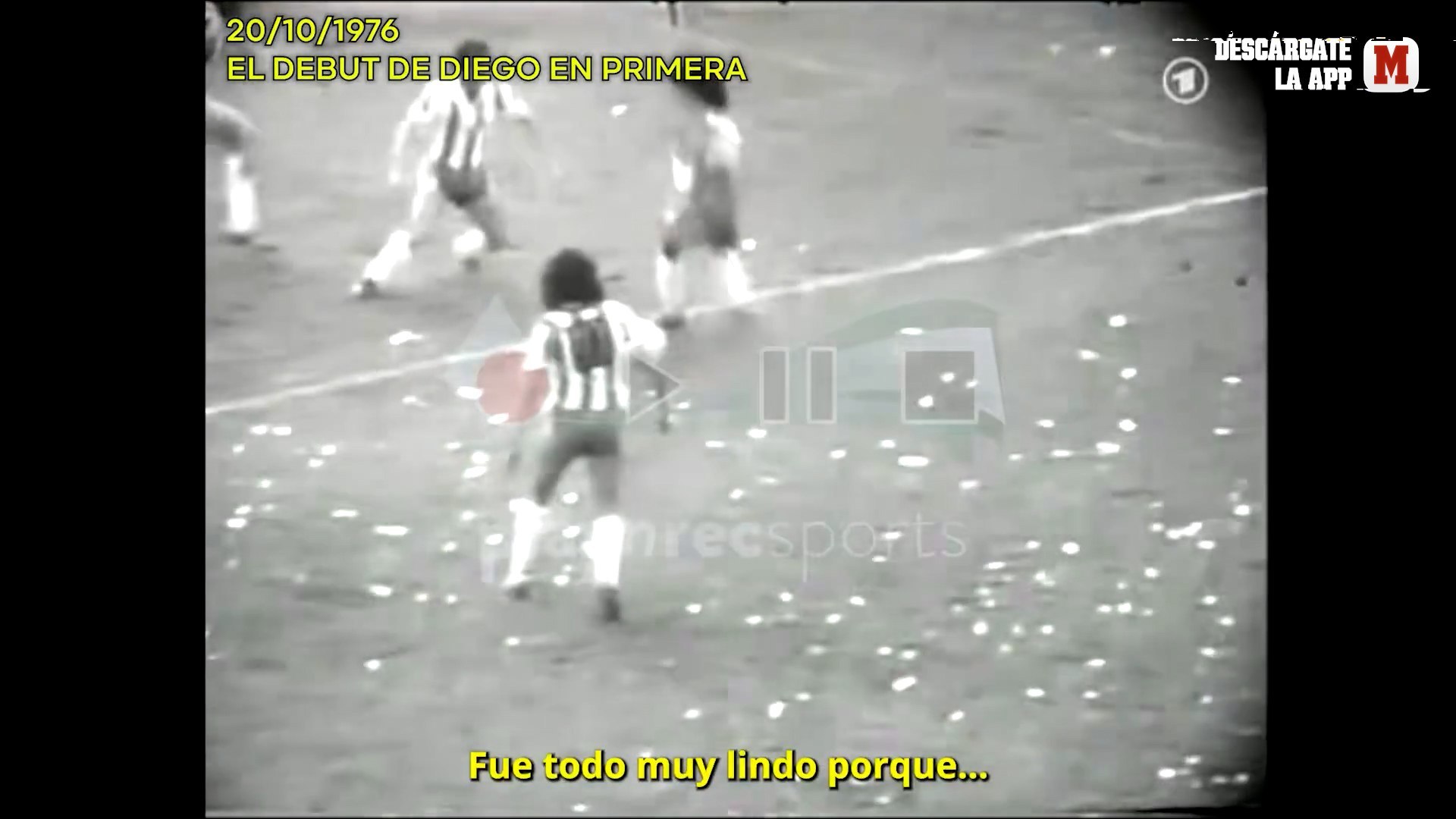 Se cumplen 50 años del debut profesional de Maradona
