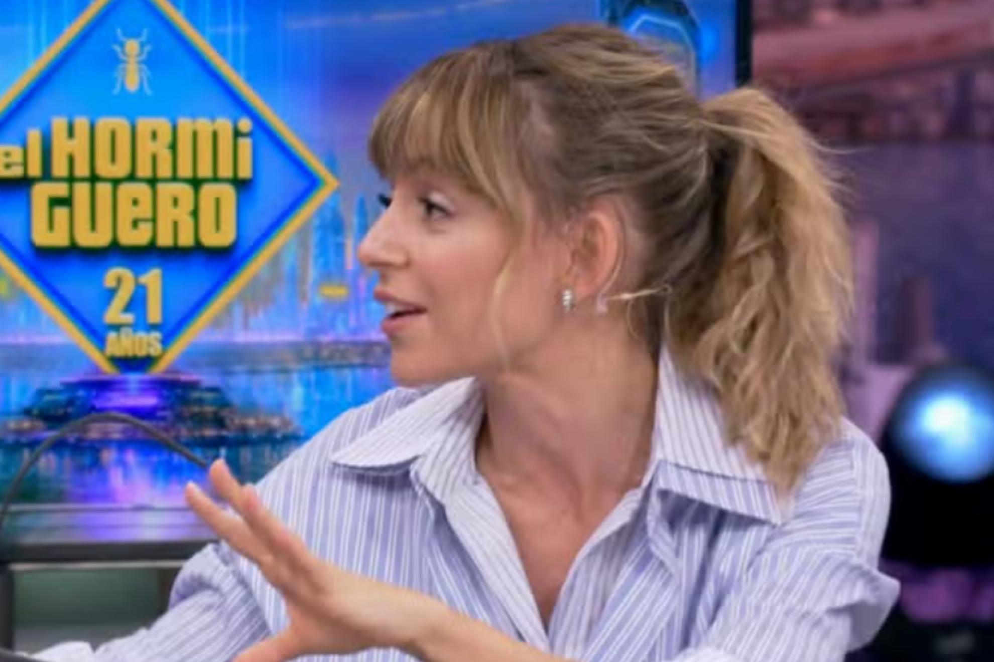 Lucía Caraballo confiesa la curiosa costumbre que tiene en los rodajes: "Las bragas que llevo ahora mismo son de un personaje"