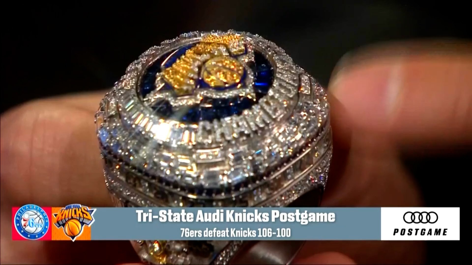 El fabuloso anillo de campeones de los Knicks: ¡Con el Madison dentro!