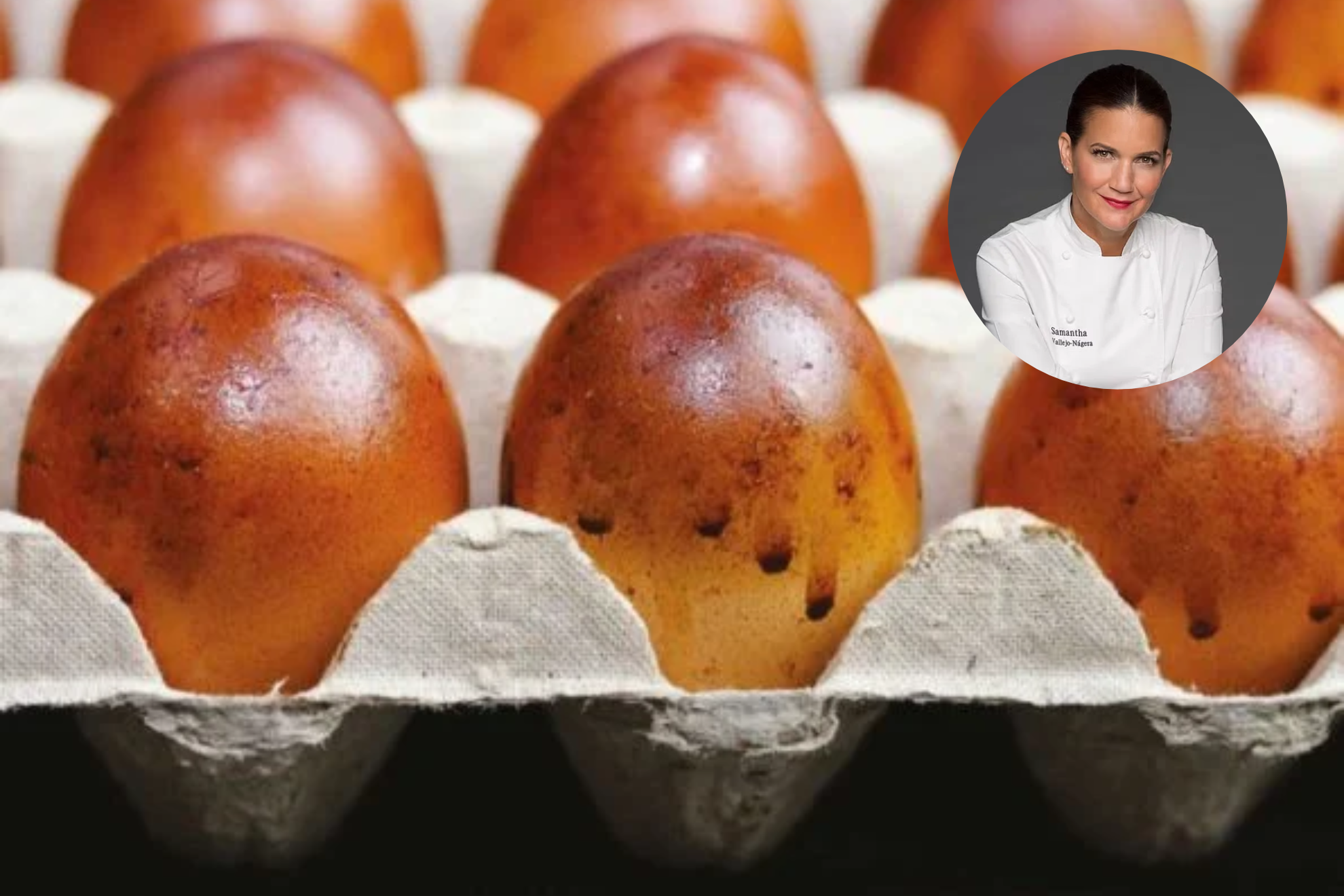 Samantha Vallejo-Nágera, chef, sobre el truco de los huevos ahumados: “La cáscara de huevo tiene diez mil poros, con lo cual absorbe muchísimo”