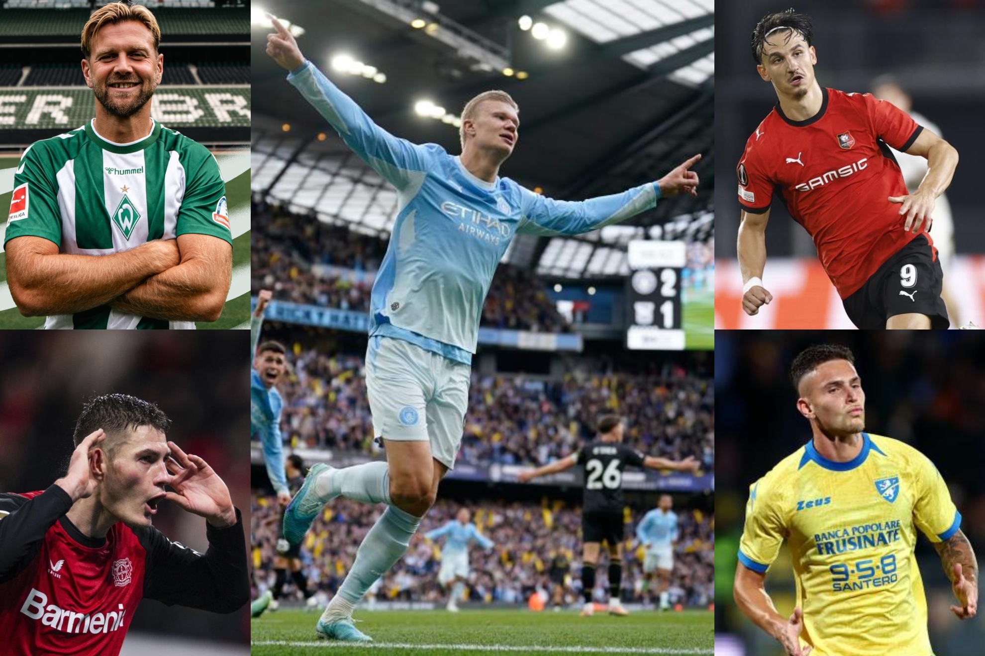 El nuevo 'mapa del gol' de Europa: Raimondo, Lepaul, Füllkrug, Schick, Haaland...