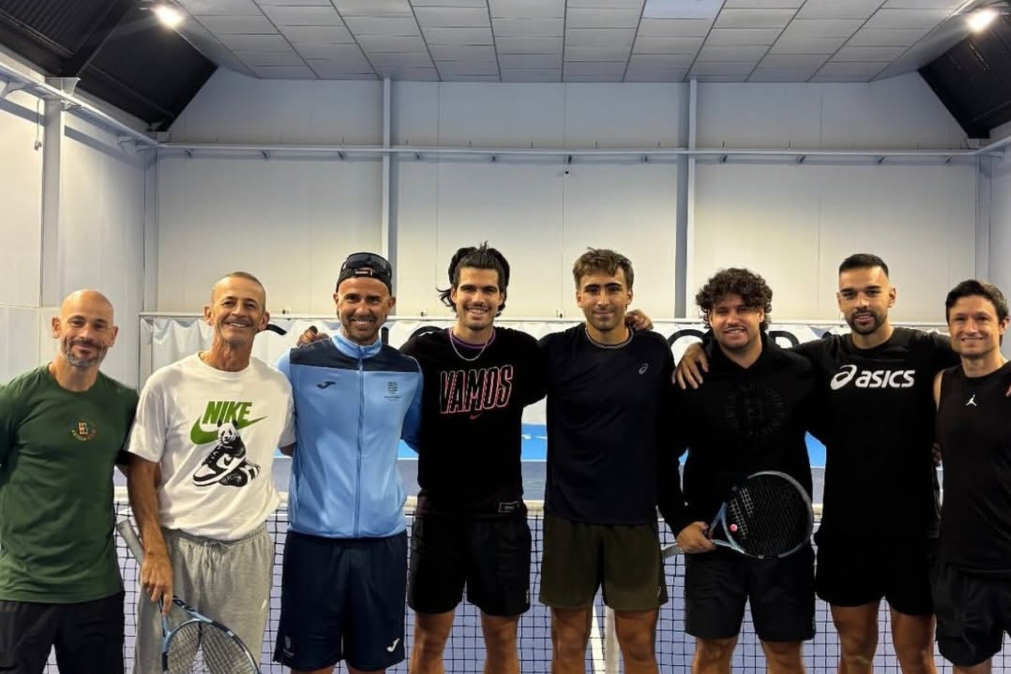 Alcaraz y Mérida, entrenamiento de máximo nivel en Murcia