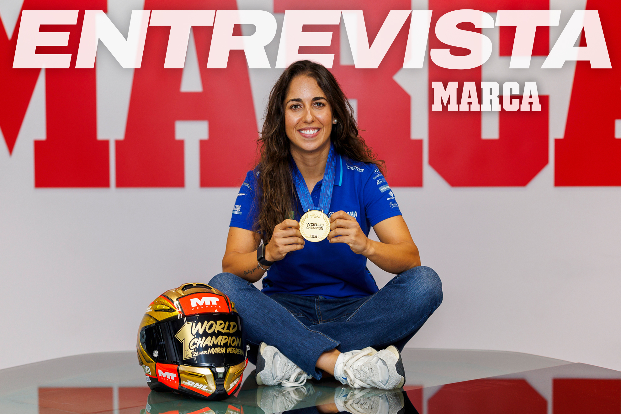 María Herrera, la reina de las motos: "Quiero llevar el Mundial Femenino a MotoGP"