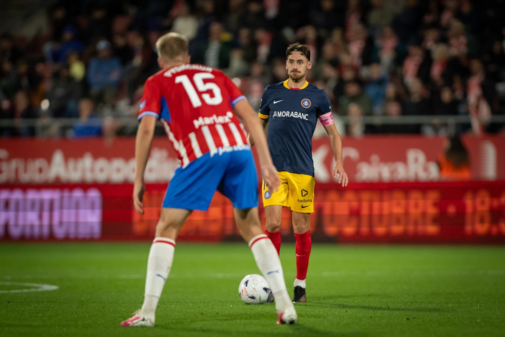Sergio Molina mantiene vivo el sueño de llegar a Primera con el Andorra