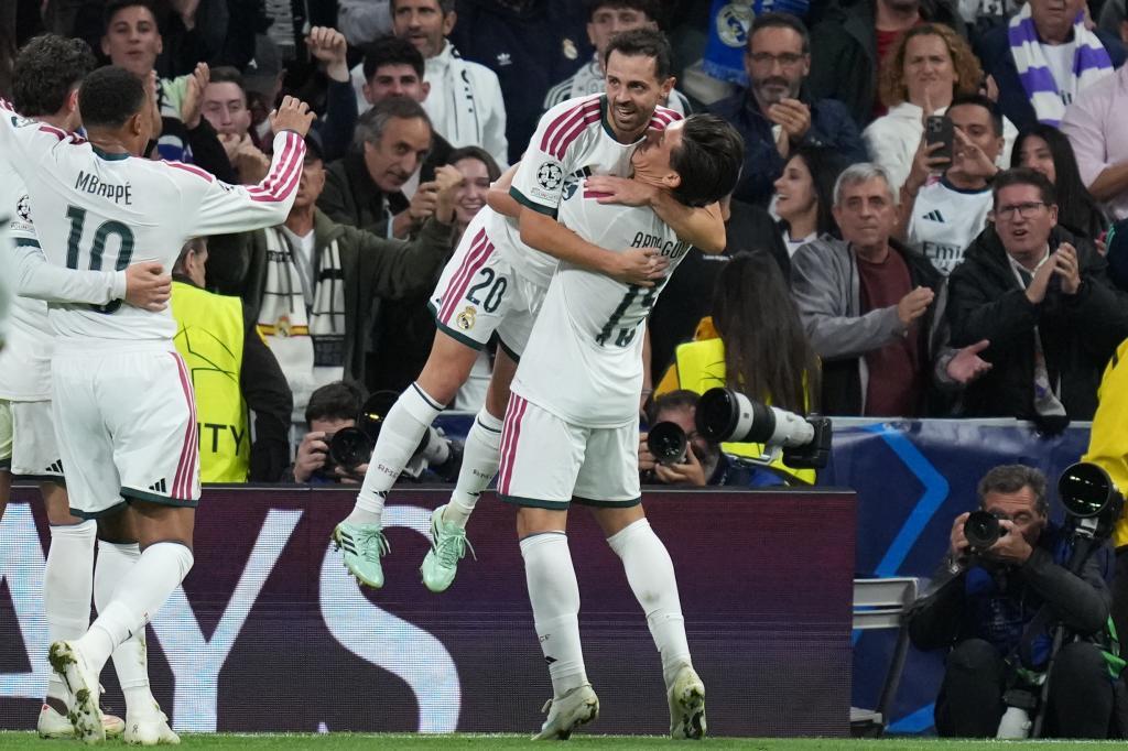 برناردو سيلفا يفتتح أهدافه مع ريال مدريد ويقود الفريق لتجاوز عقبة لايبزيج في دوري أبطال أوروبا