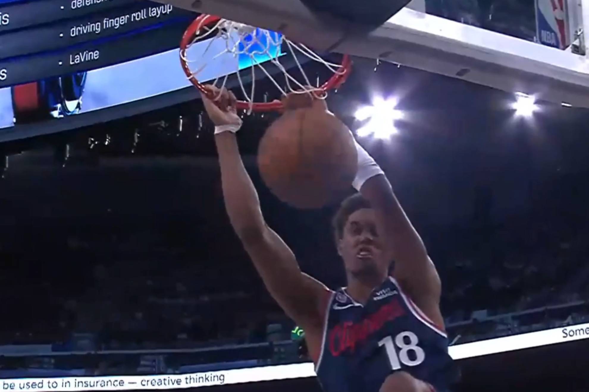 Baba Miller muestra su hambre en su debut en la NBA