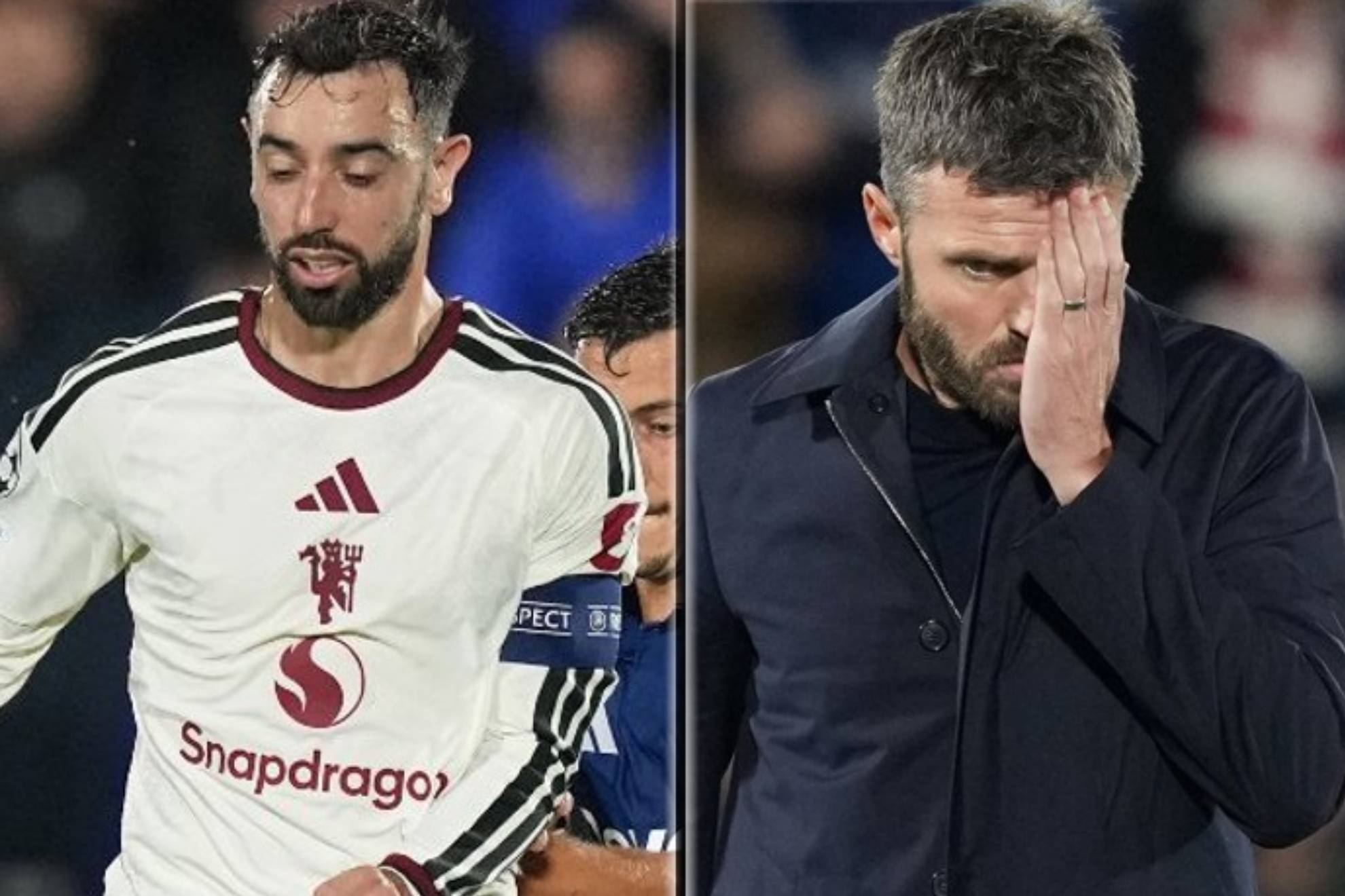 حرب قذرة في مانشستر يونايتد: برونو فرنانديز يبيع كاريك والمدرب يحاول الارتباك