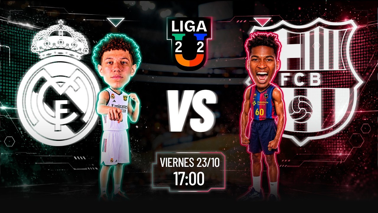 Liga U, en directo I Real Madrid - Barça Atlètic