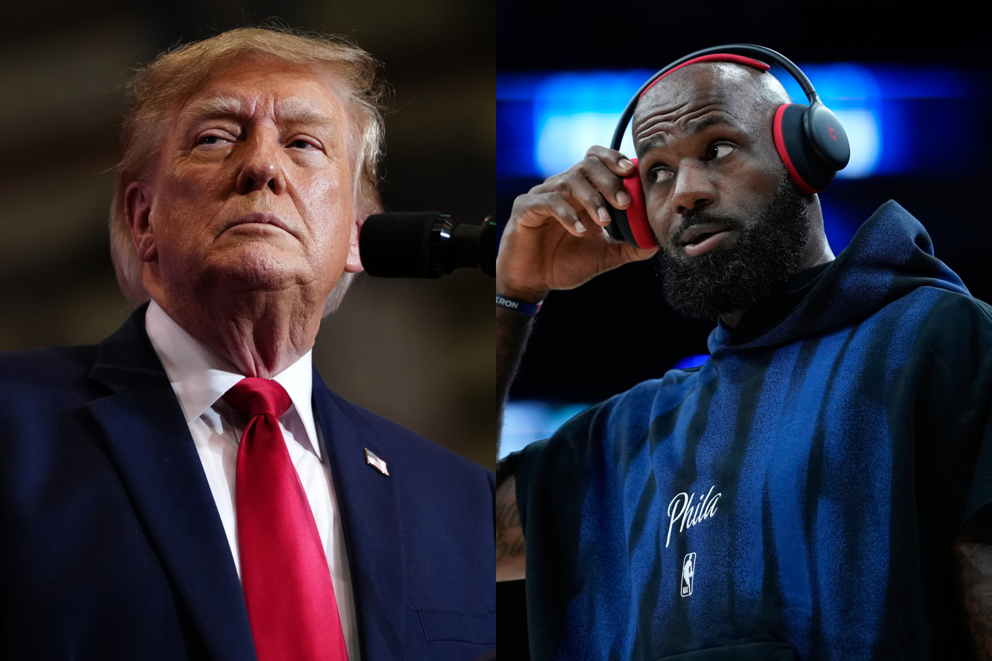 Donald Trump arremete contra LeBron James: "Le falta el respeto a nuestro país"