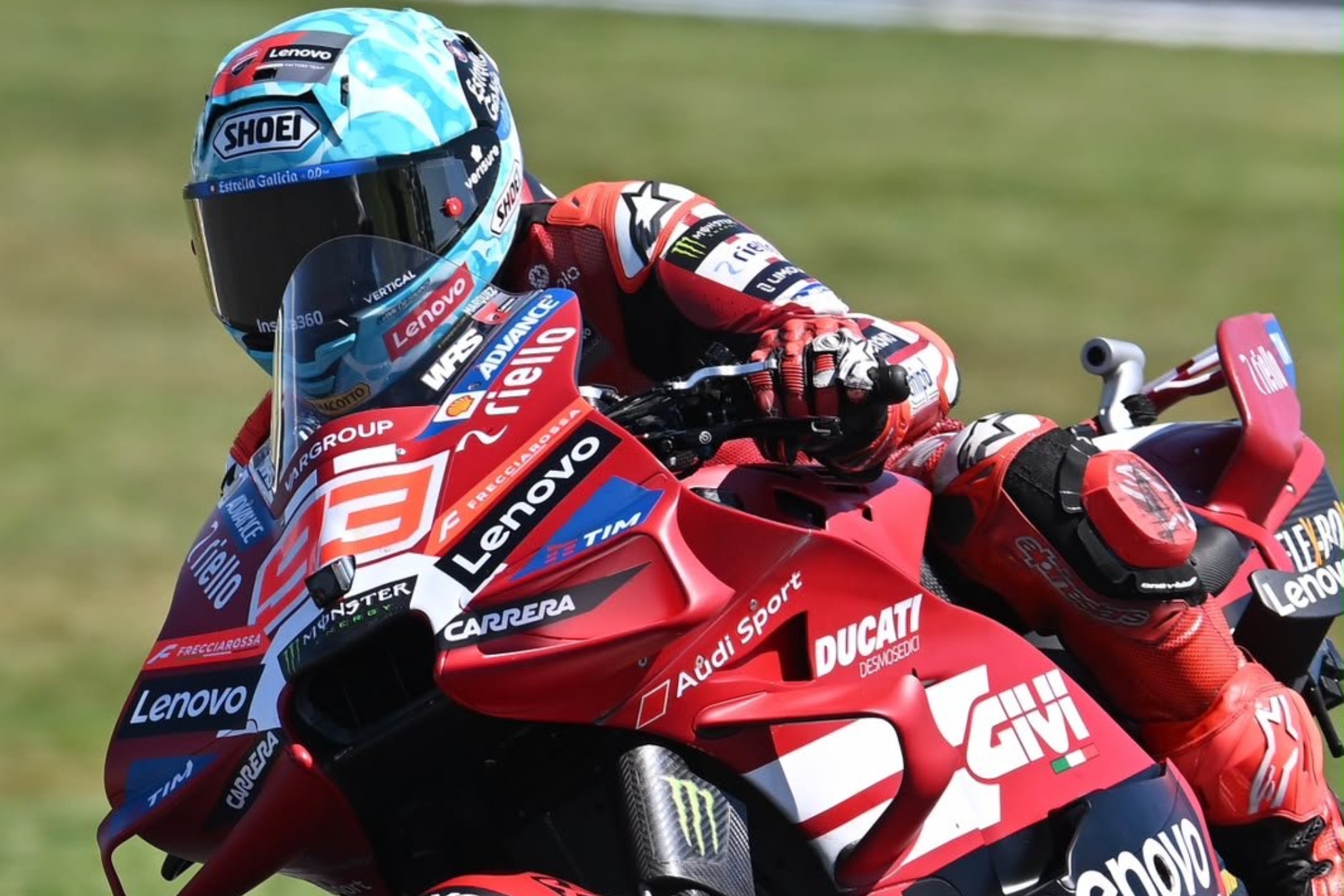 Marc Márquez se luce con gomas gastadas para empezar