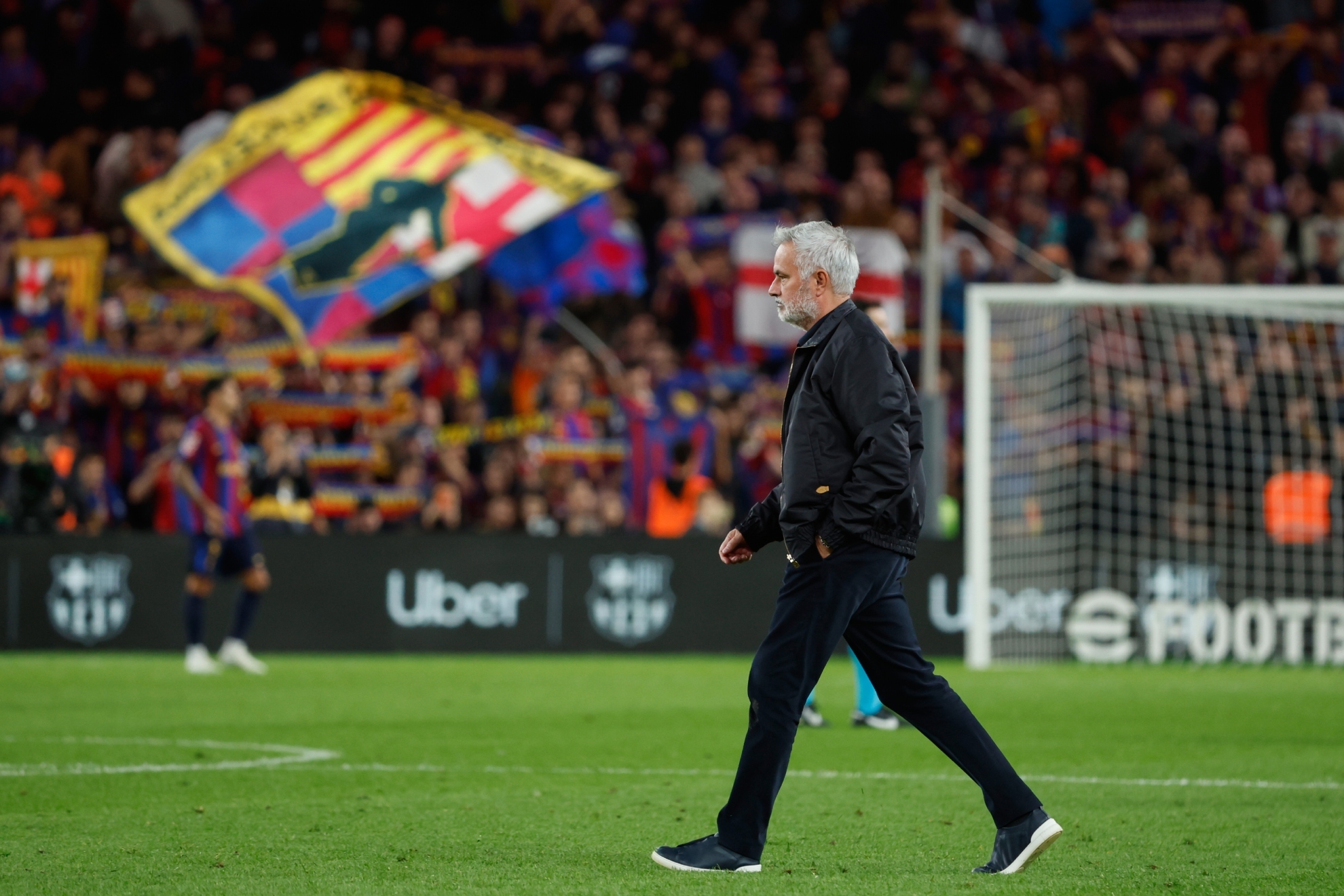 Mourinho, el terror del Camp Nou