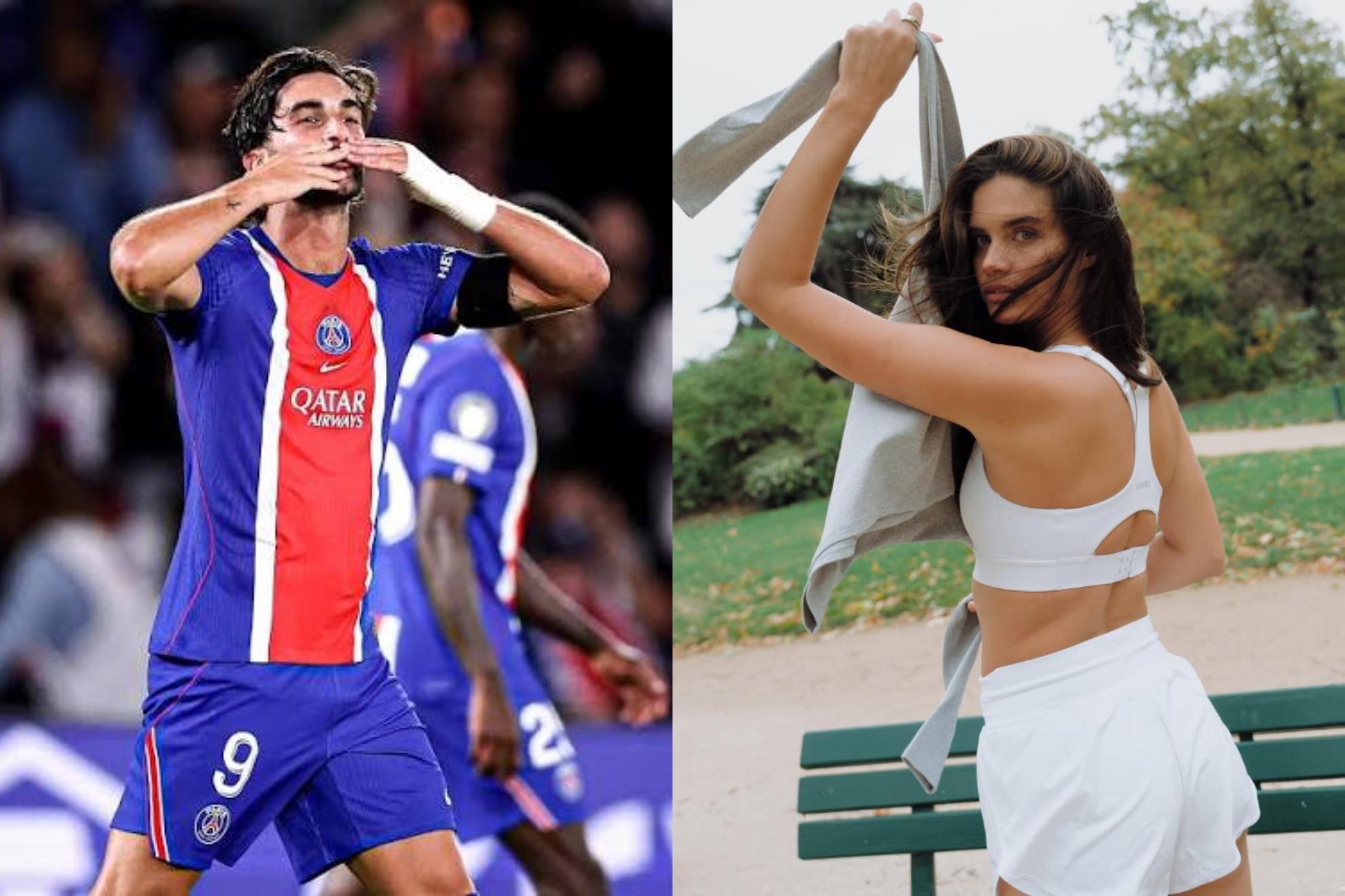 Ferran Torres y Sara Sampaio, vistos juntos en un restaurante de París en medio de los rumores sobre una posible relación sentimental
