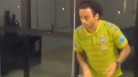 La 'canarinha' prepara los cuartos jugando al tenis de mesa
