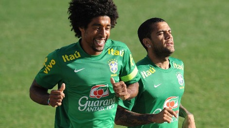 Marcelo y Alves s�lo piensan en la victoria